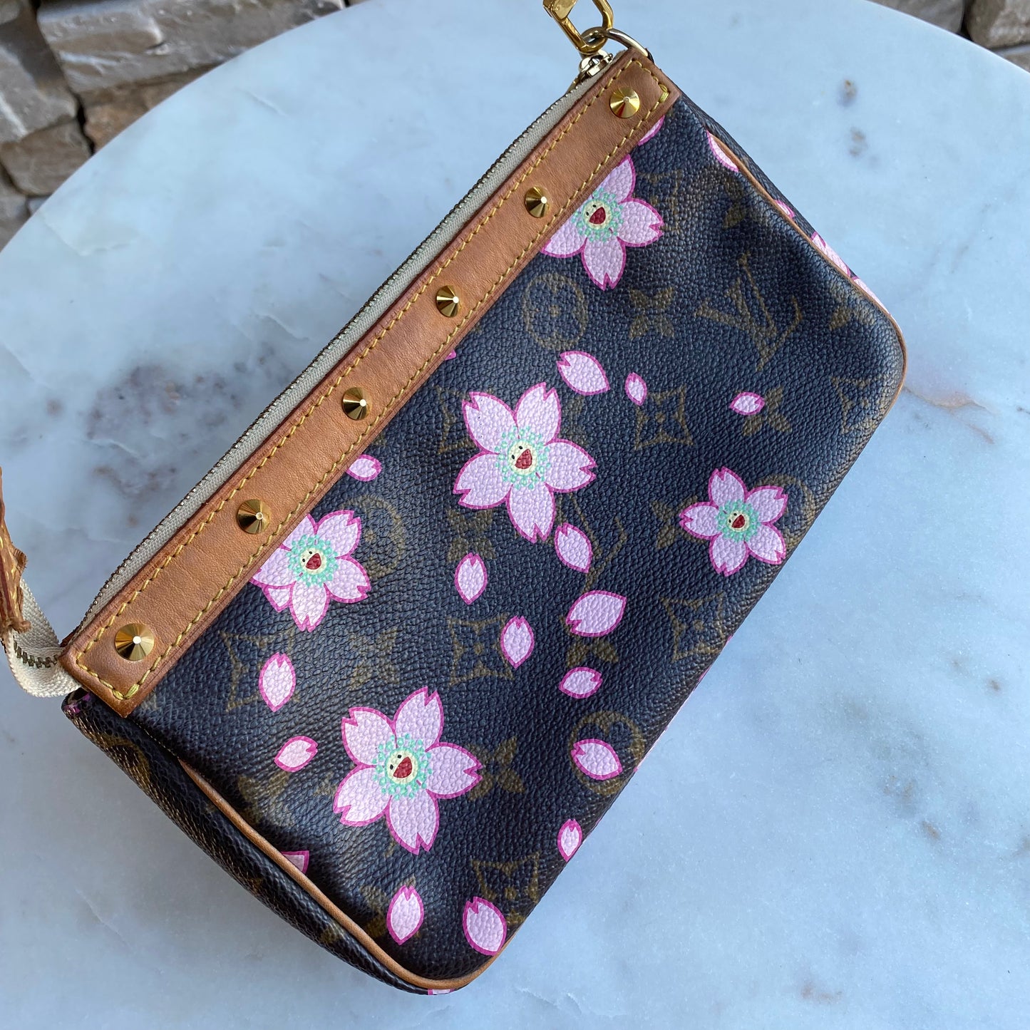 Louis Vuitton Murakami Vintage Cherry Blossom Pochette
