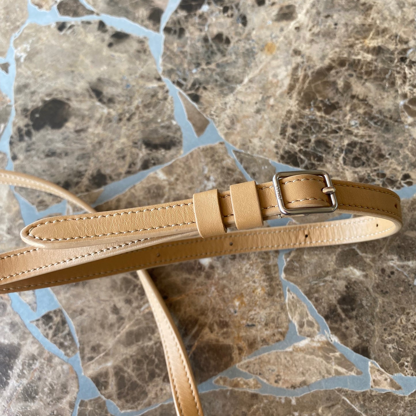 Celine Trotteur Suede Leather Crossbody