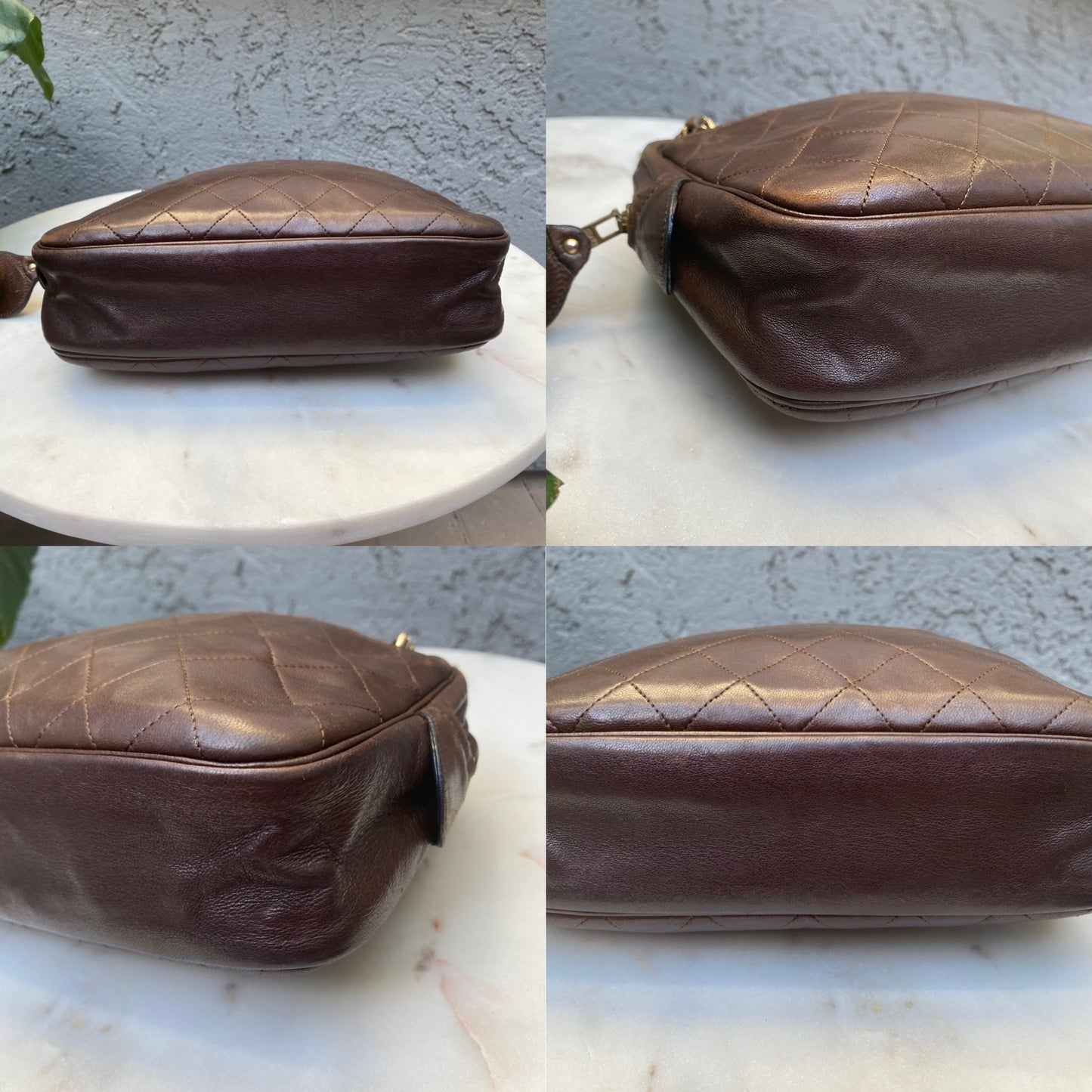 Chanel Lambskin Double Pocket Vintage Camera Bag