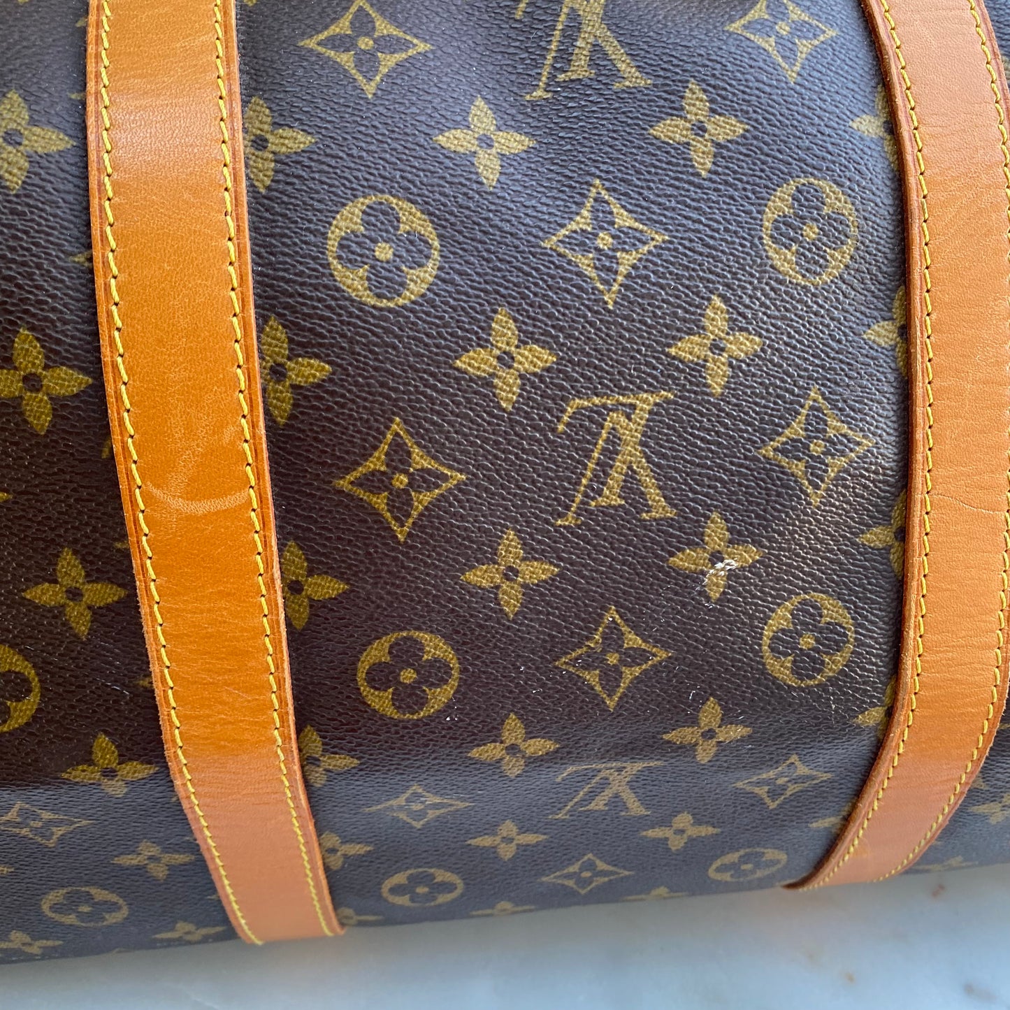 Louis Vuitton Monogram Keepall 60 Duffle