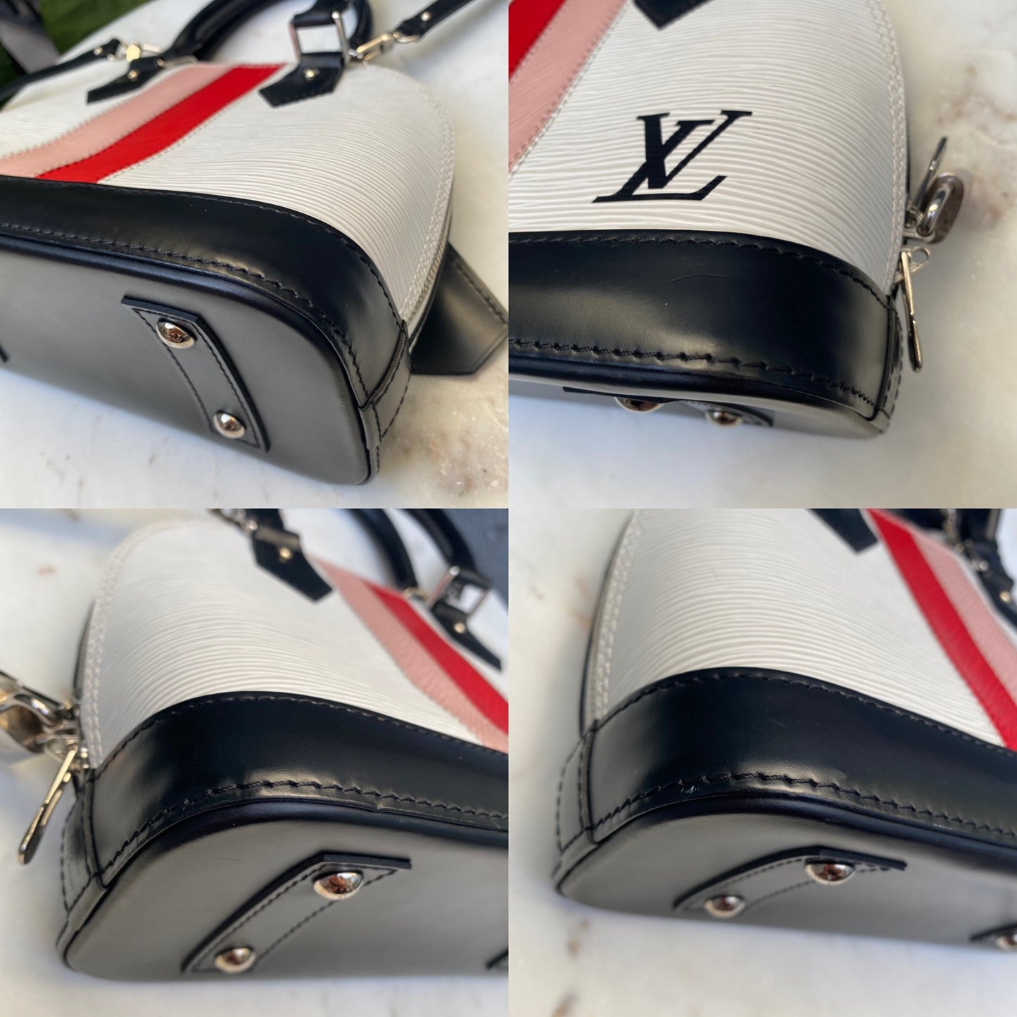 Louis Vuitton Epi Stripe Alma BB