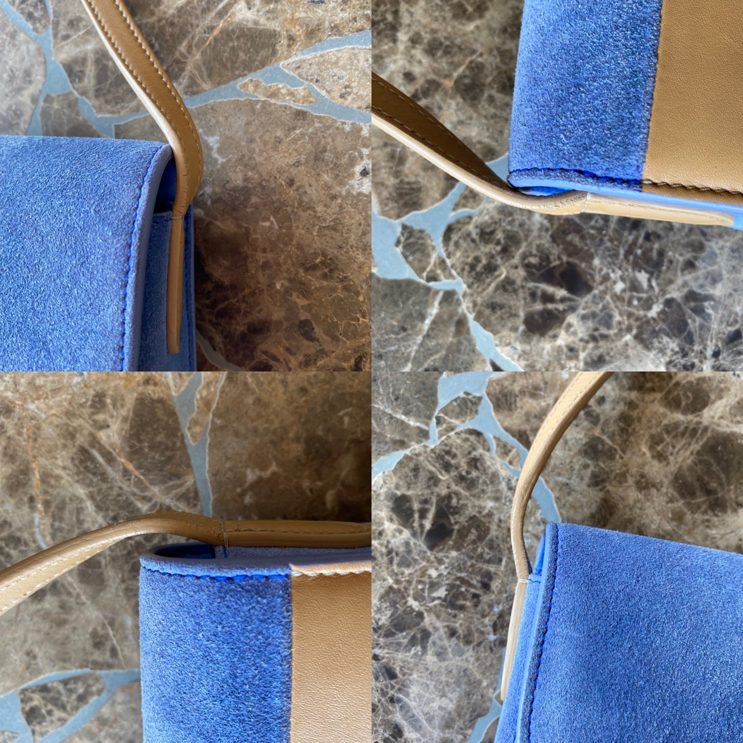 Celine Trotteur Suede Leather Crossbody