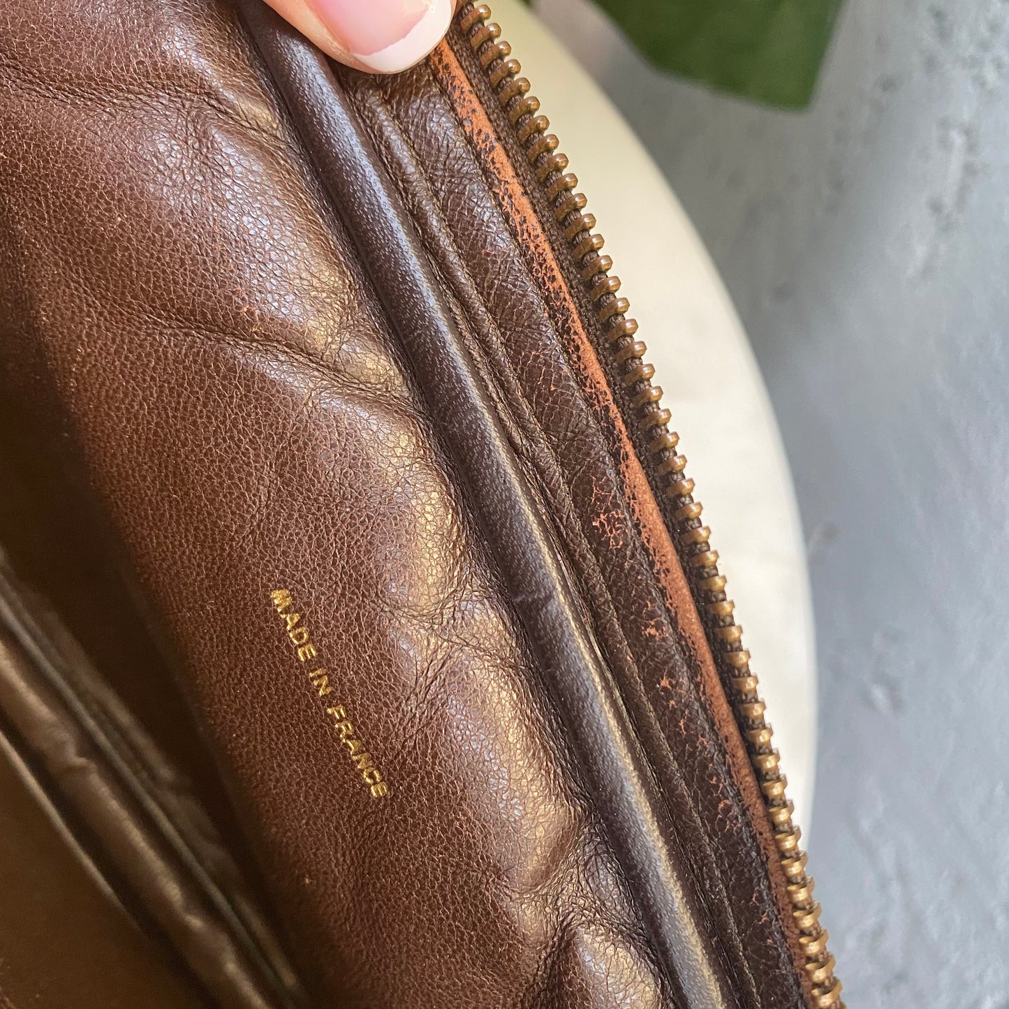 Chanel Lambskin Double Pocket Vintage Camera Bag