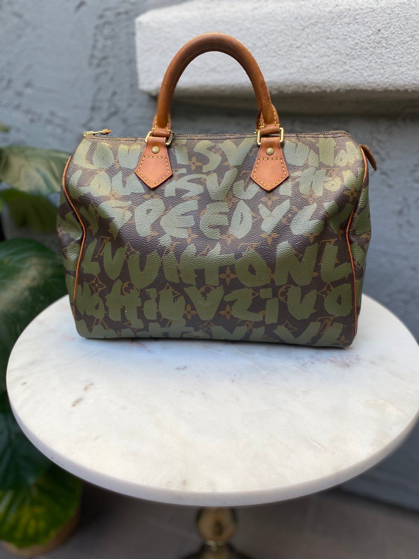 Louis Vuitton Graffiti Monogram Speedy 30