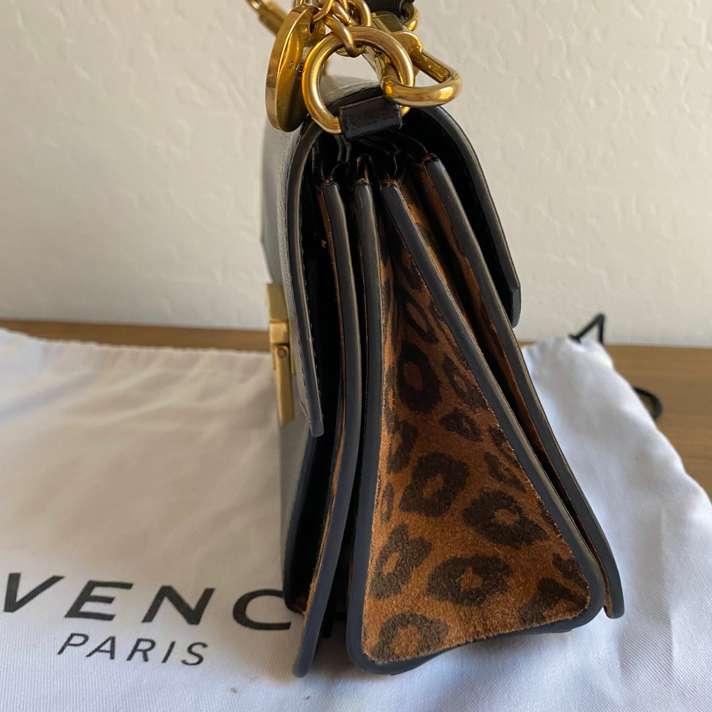 Givenchy GV3 Leopard Crossbody