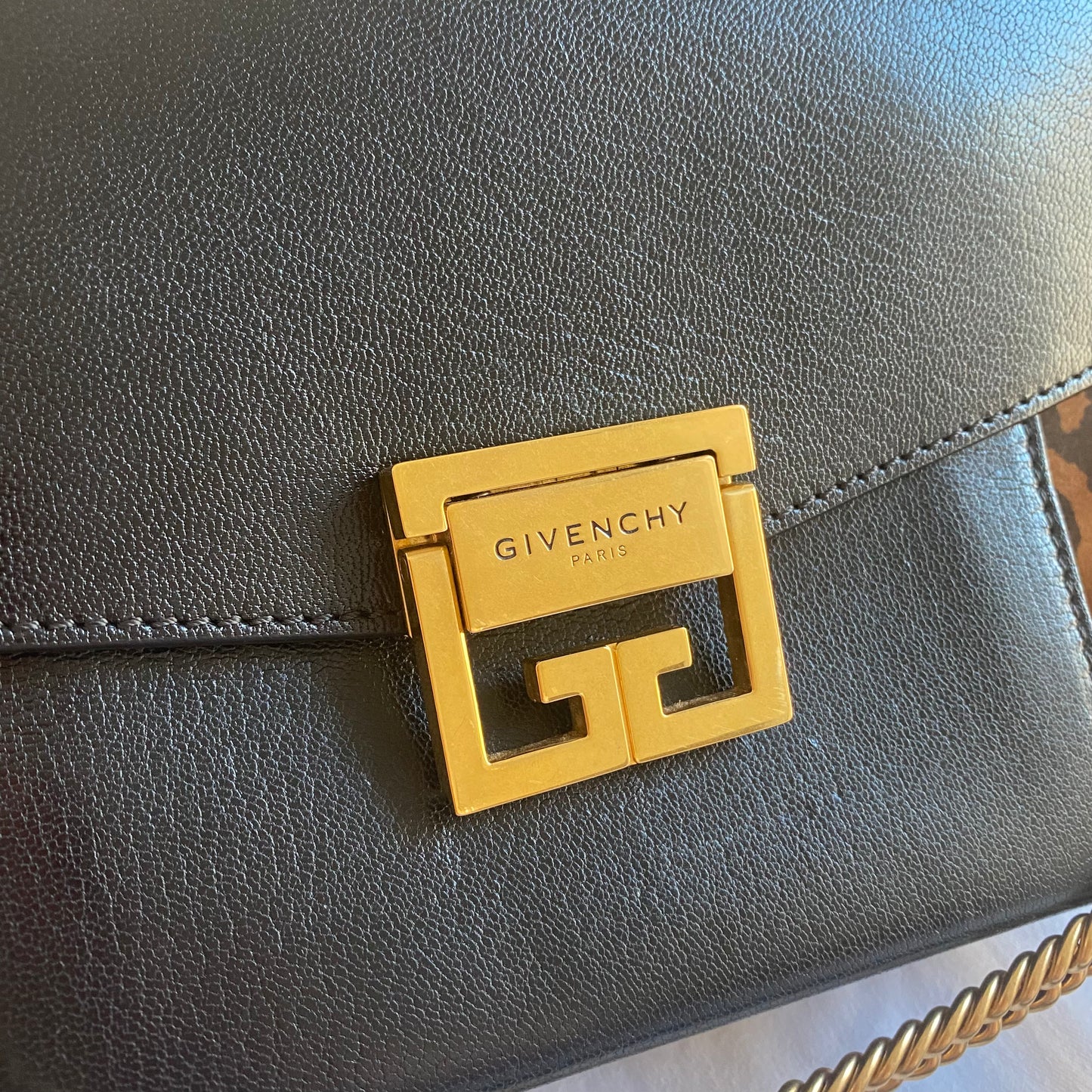 Givenchy GV3 Leopard Crossbody