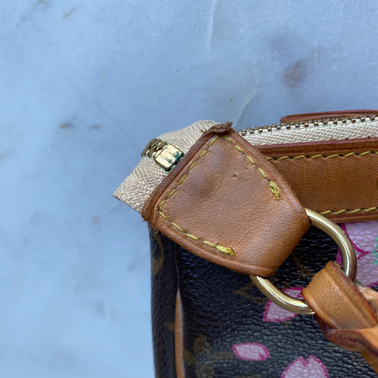 Louis Vuitton Murakami Vintage Cherry Blossom Pochette