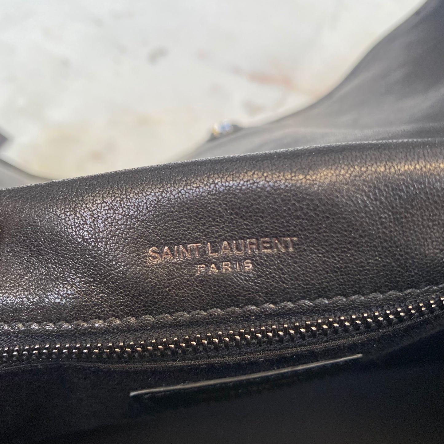 Saint Laurent Medium Chevron Bandana Niki