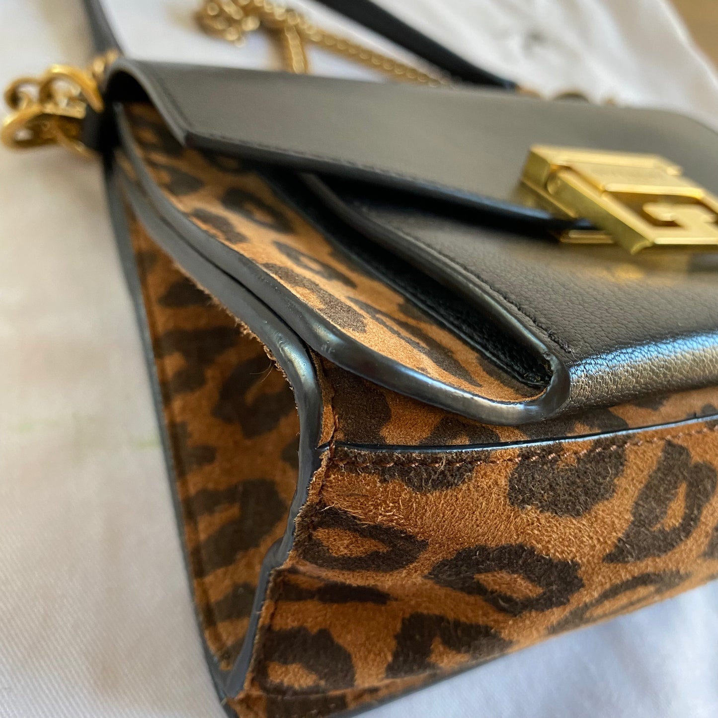 Givenchy GV3 Leopard Crossbody