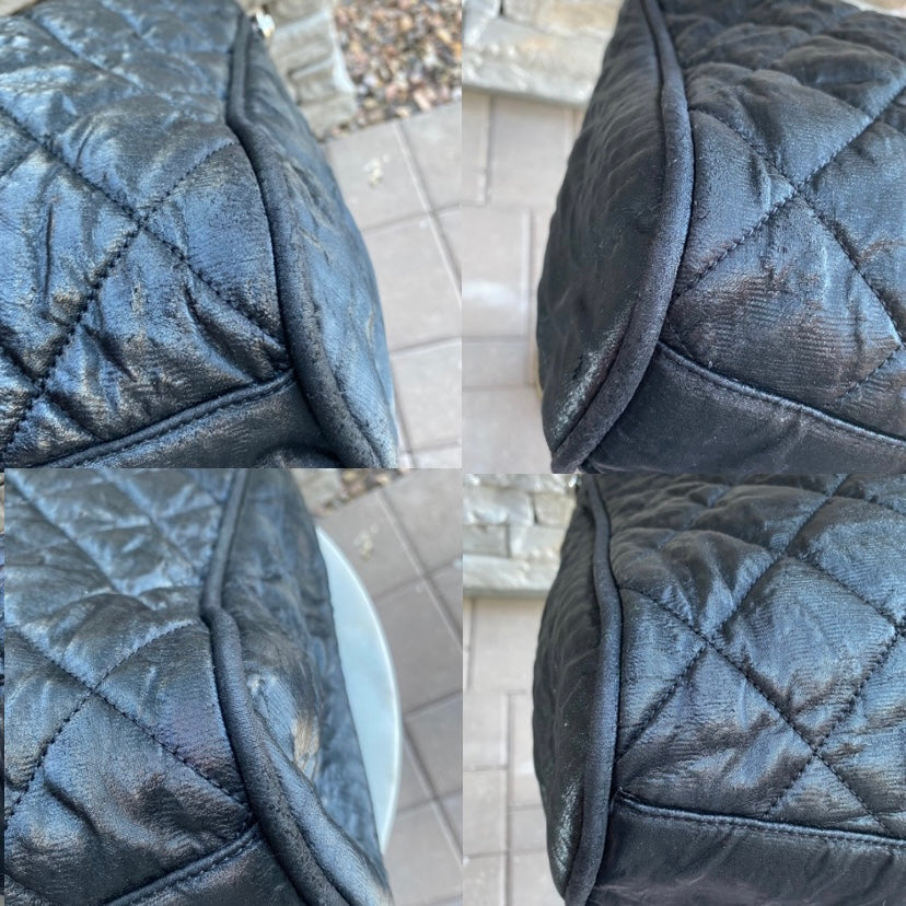 Chanel Le Marais Coated Canvas Hobo