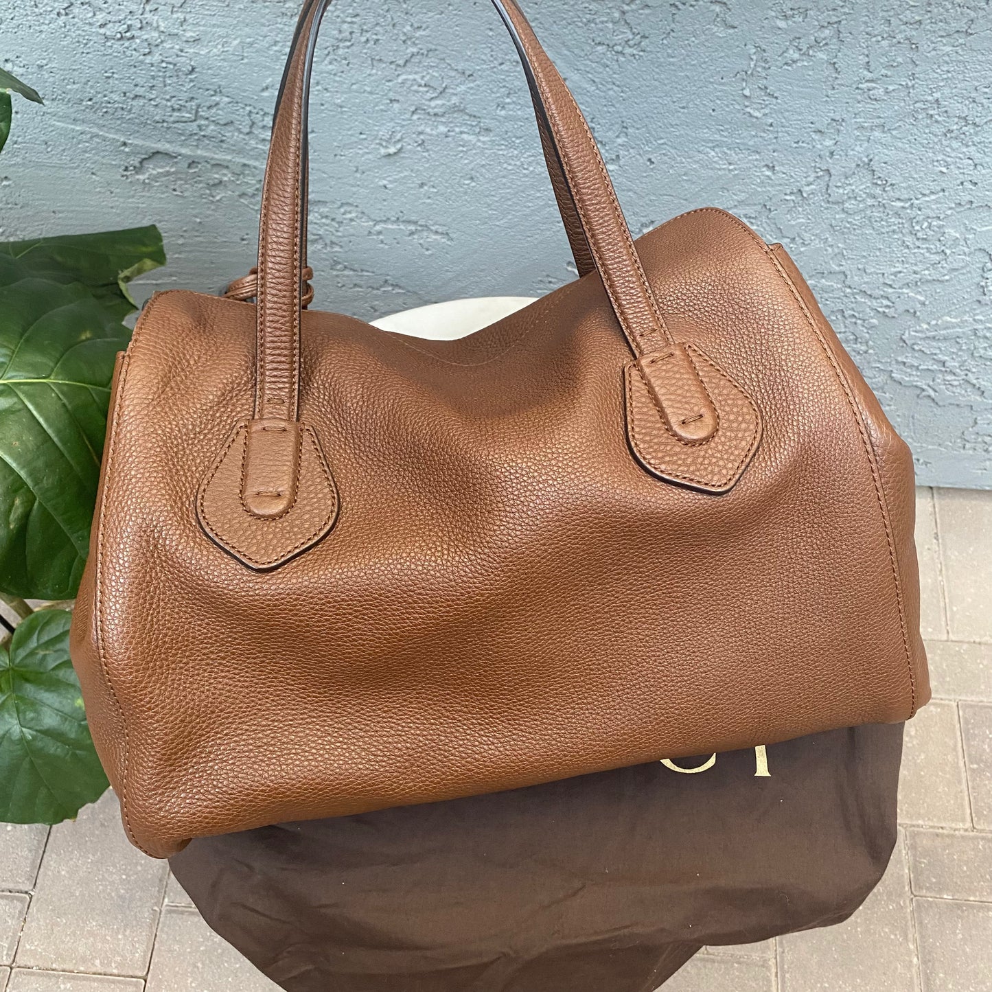 Gucci Bamboo Lady Tassel Satchel