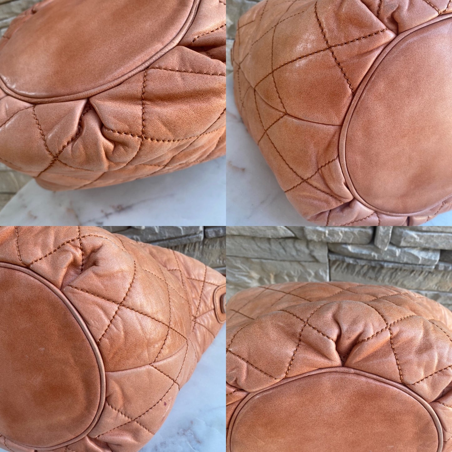 Chanel Cloudy Leather Hobo