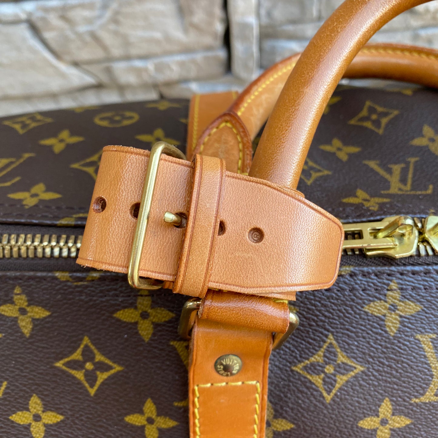 Louis Vuitton Monogram Keepall 60 Duffle