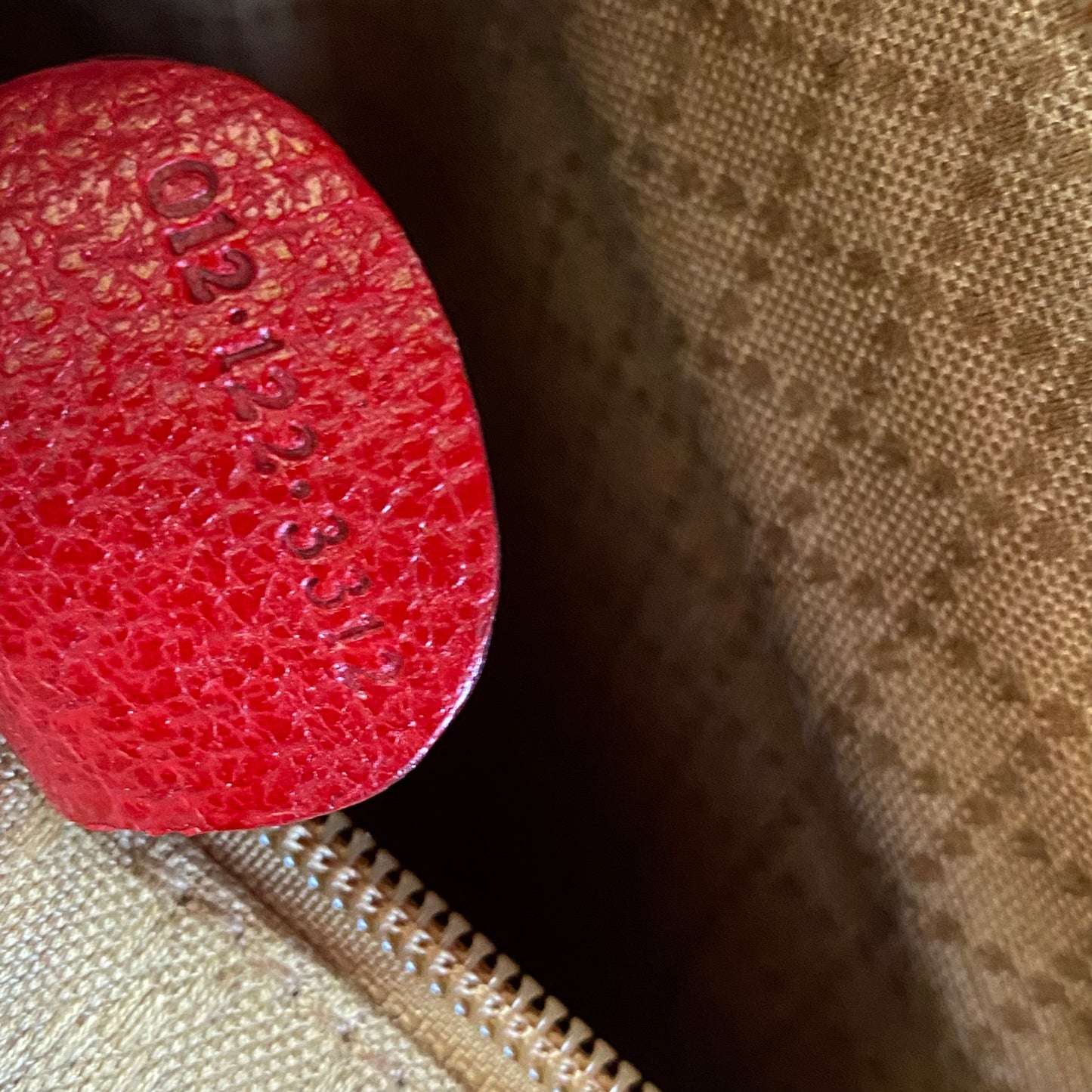 Gucci Large Leather Vintage Birkin Style Top Handle Bag