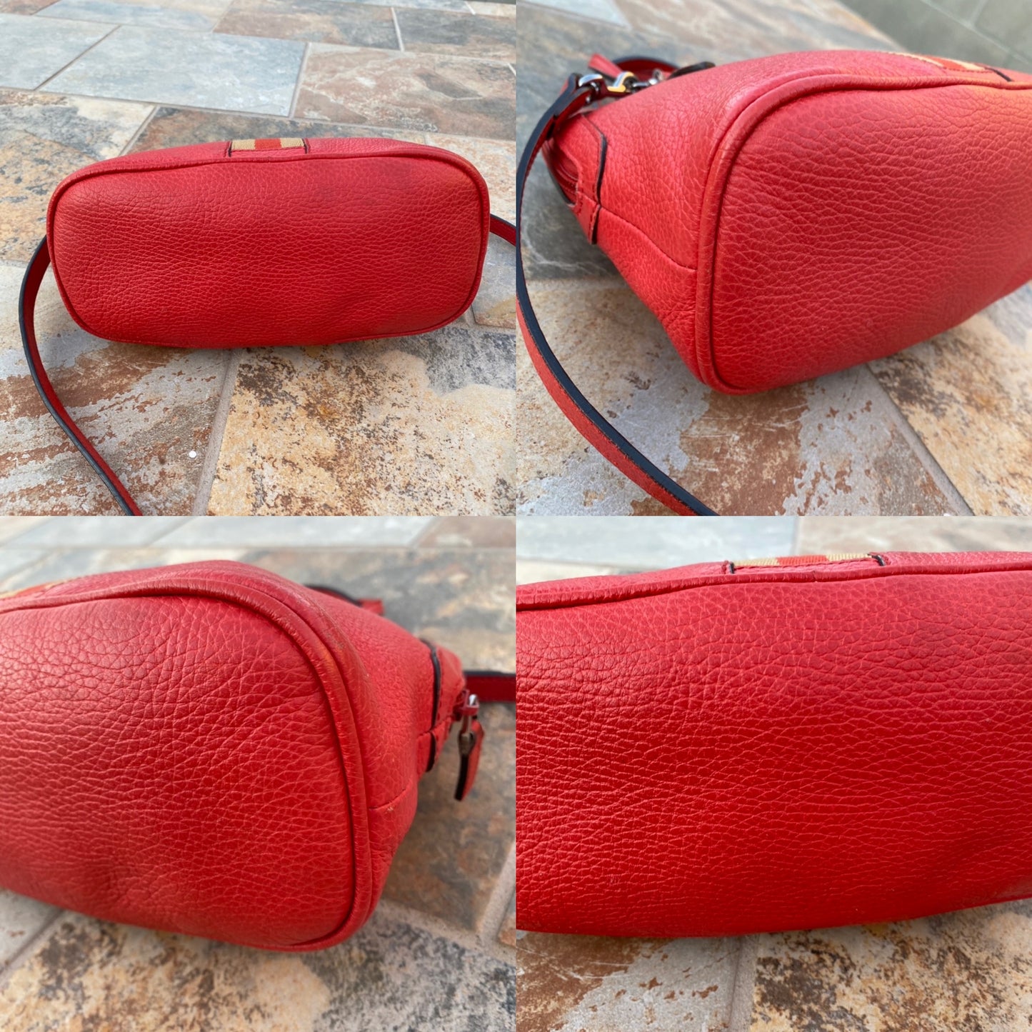 Gucci Mini Web Dome Shoulder Bag