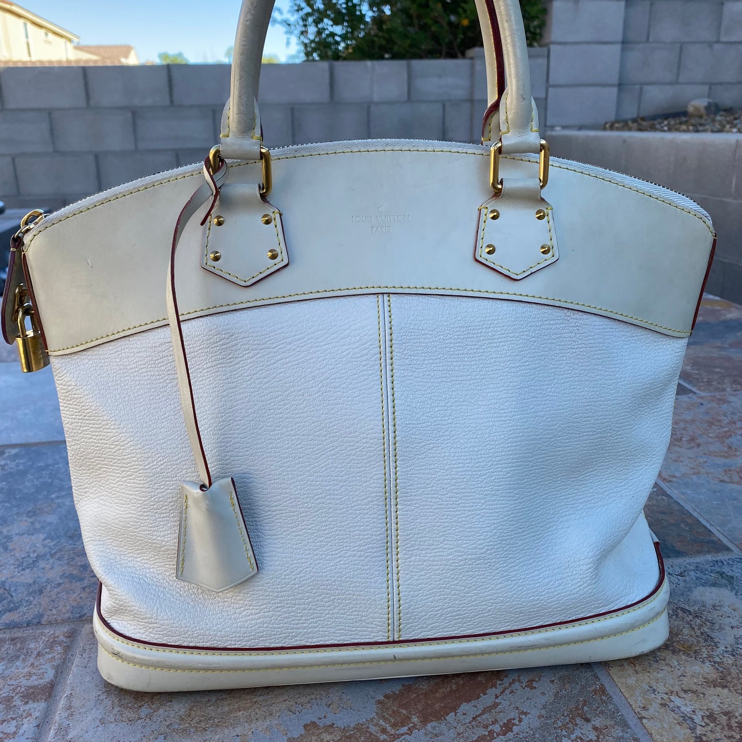 Louis Vuitton Suhali Lockit GM Satchel