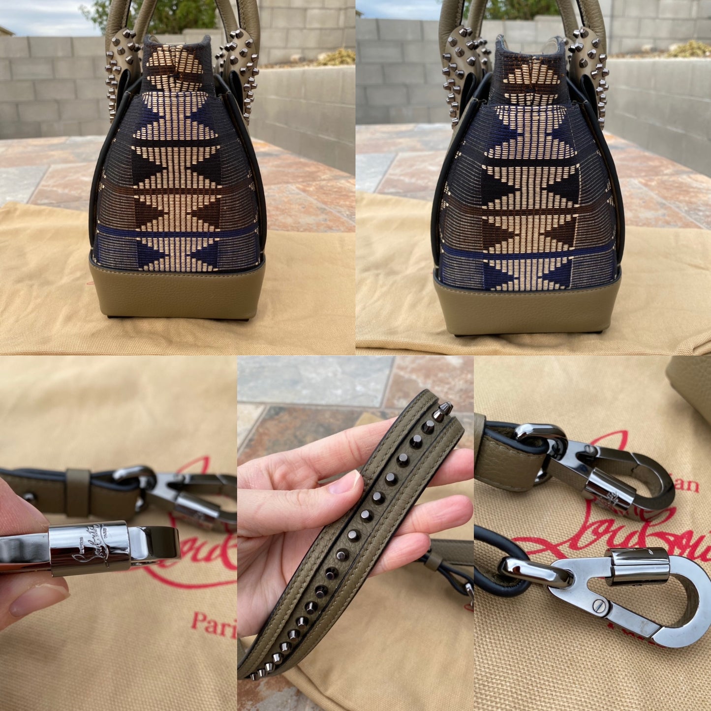 Christian Louboutin Eloise Pattern Satchel