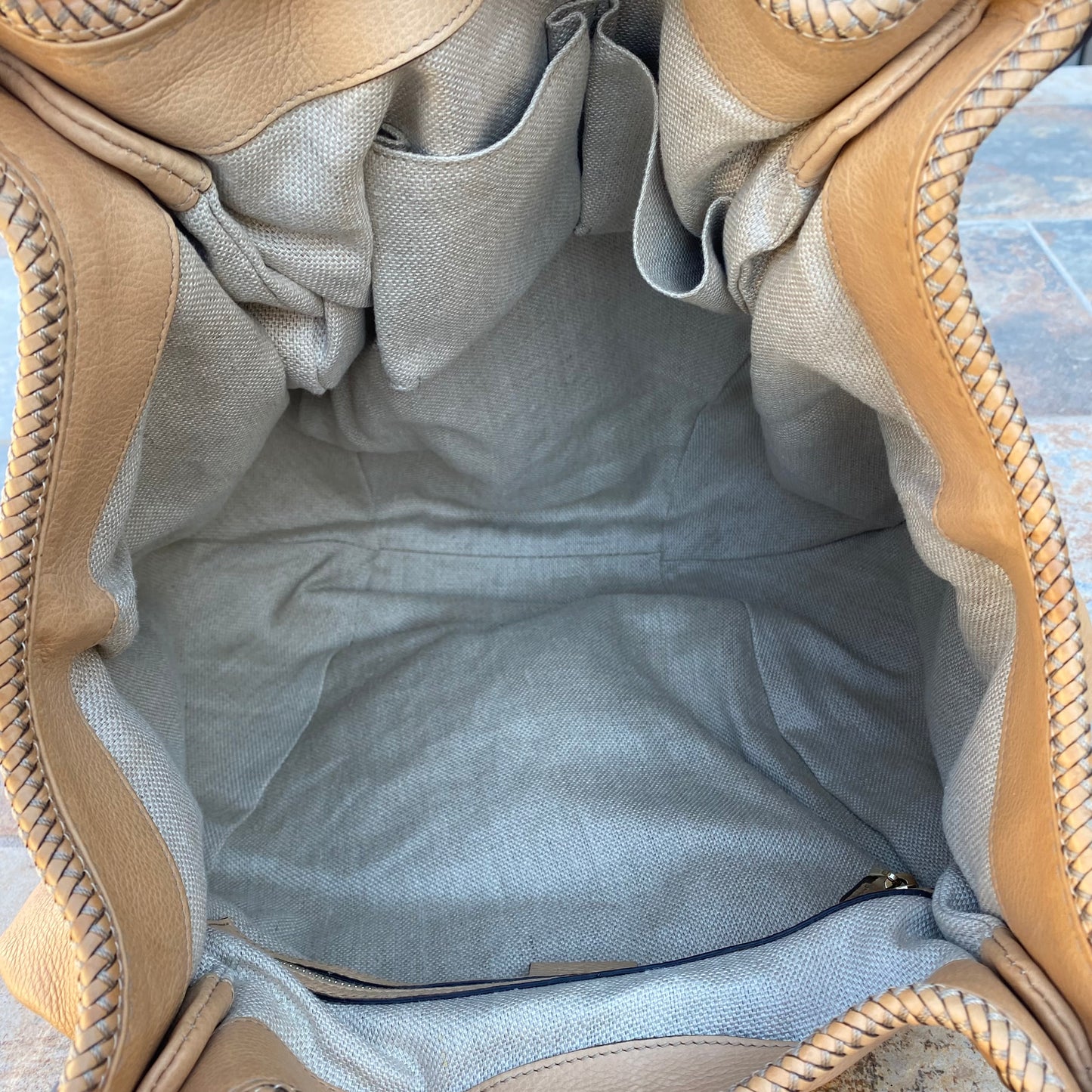 Gucci Marrakech Large Pebbled Leather Hobo