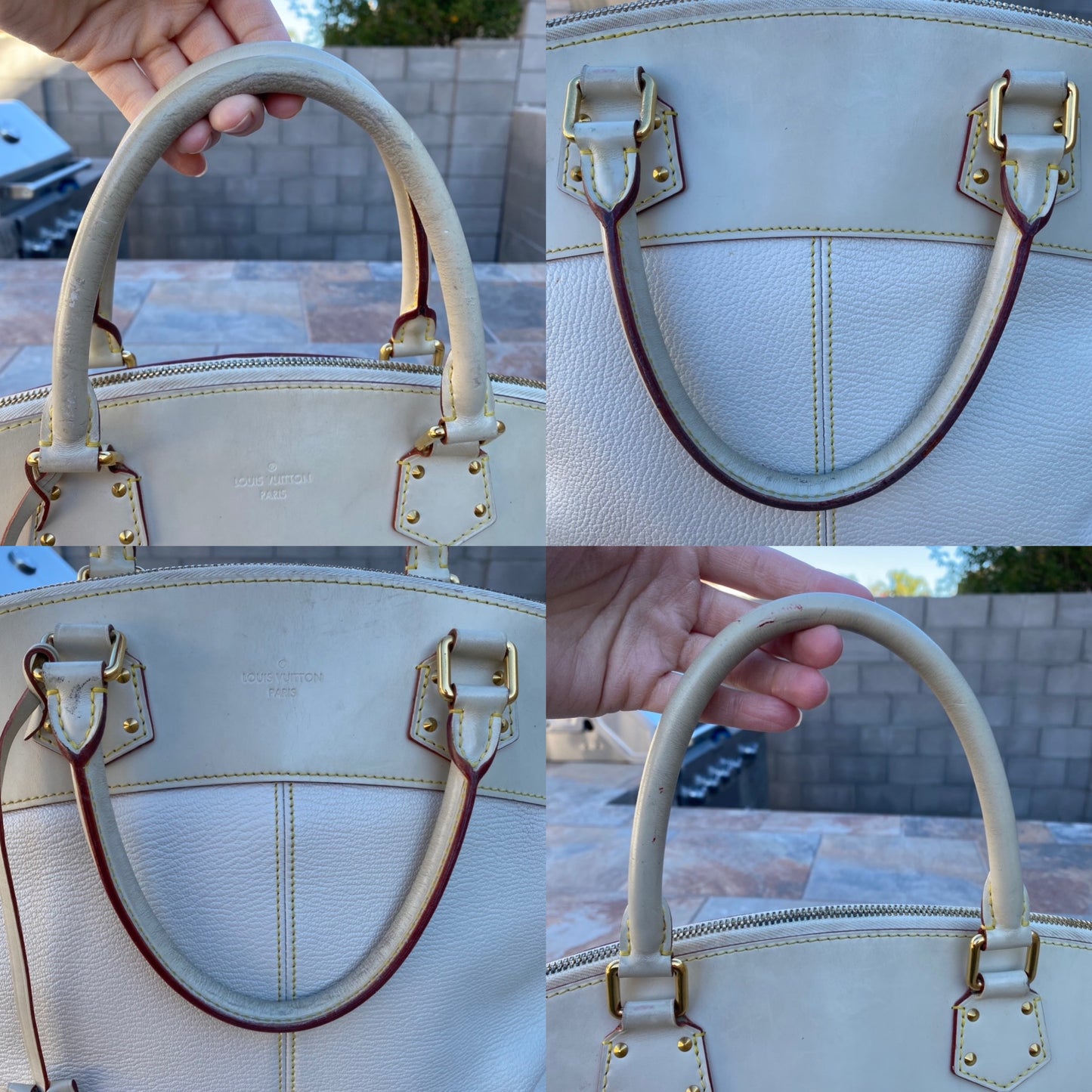 Louis Vuitton Suhali Lockit GM Satchel