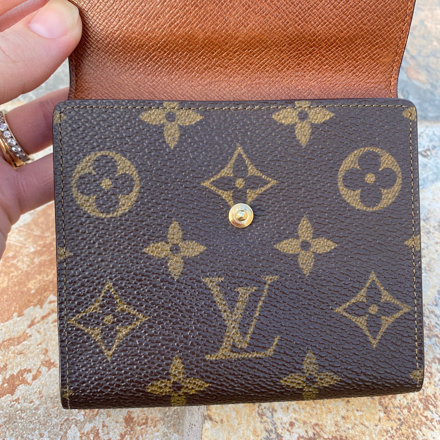 Louis Vuitton Vintage Monogram Elise Wallet