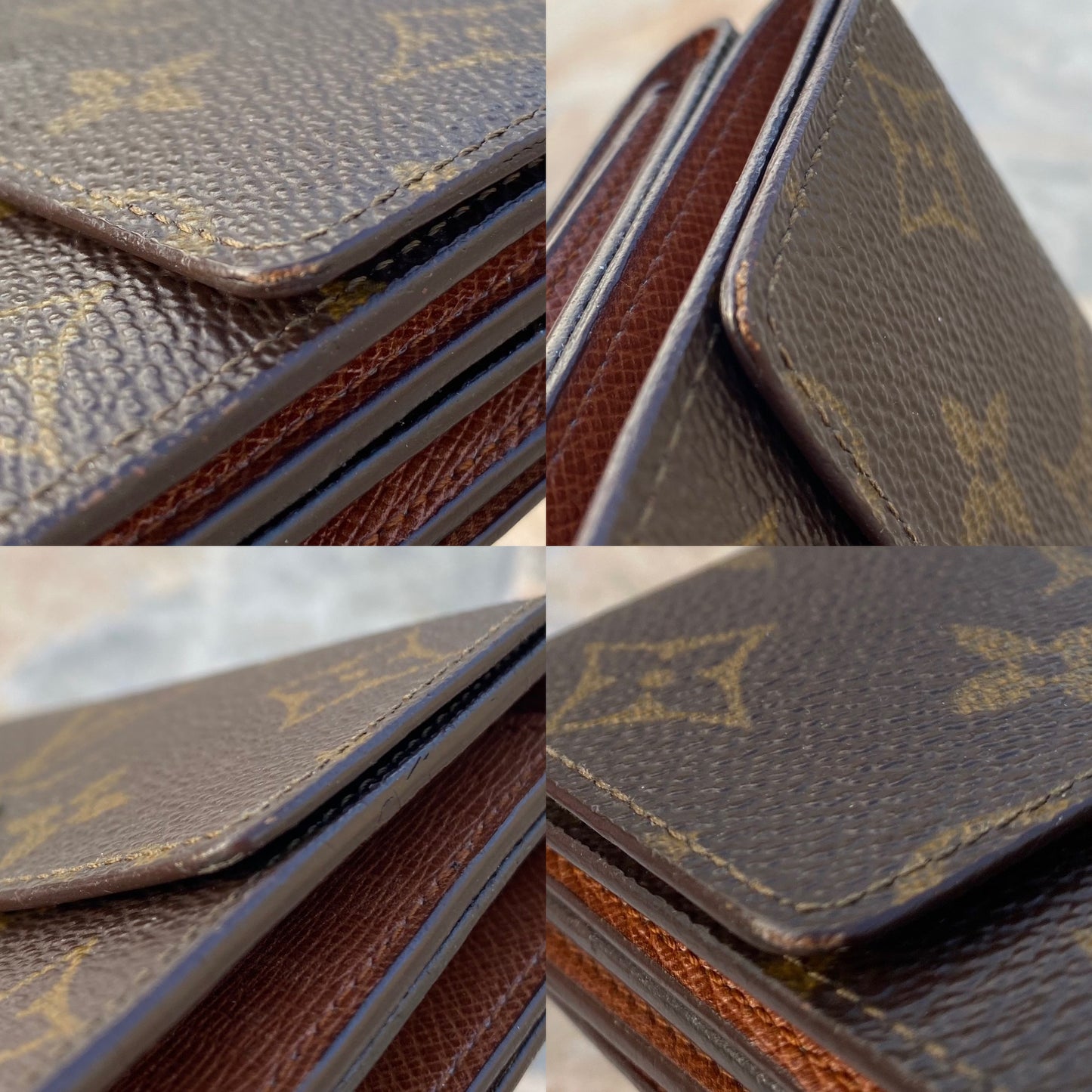 Louis Vuitton Vintage Monogram Elise Wallet