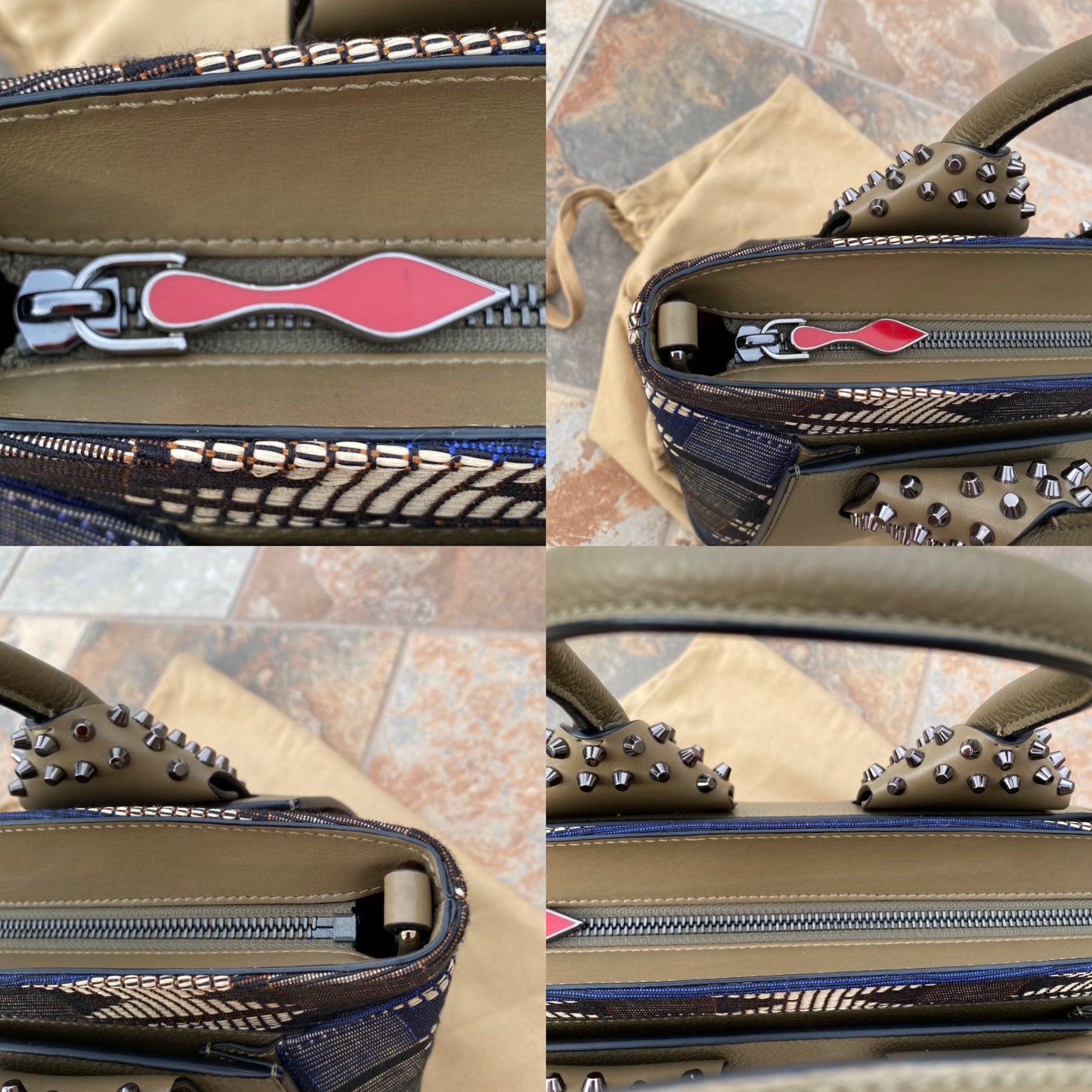 Christian Louboutin Eloise Pattern Satchel