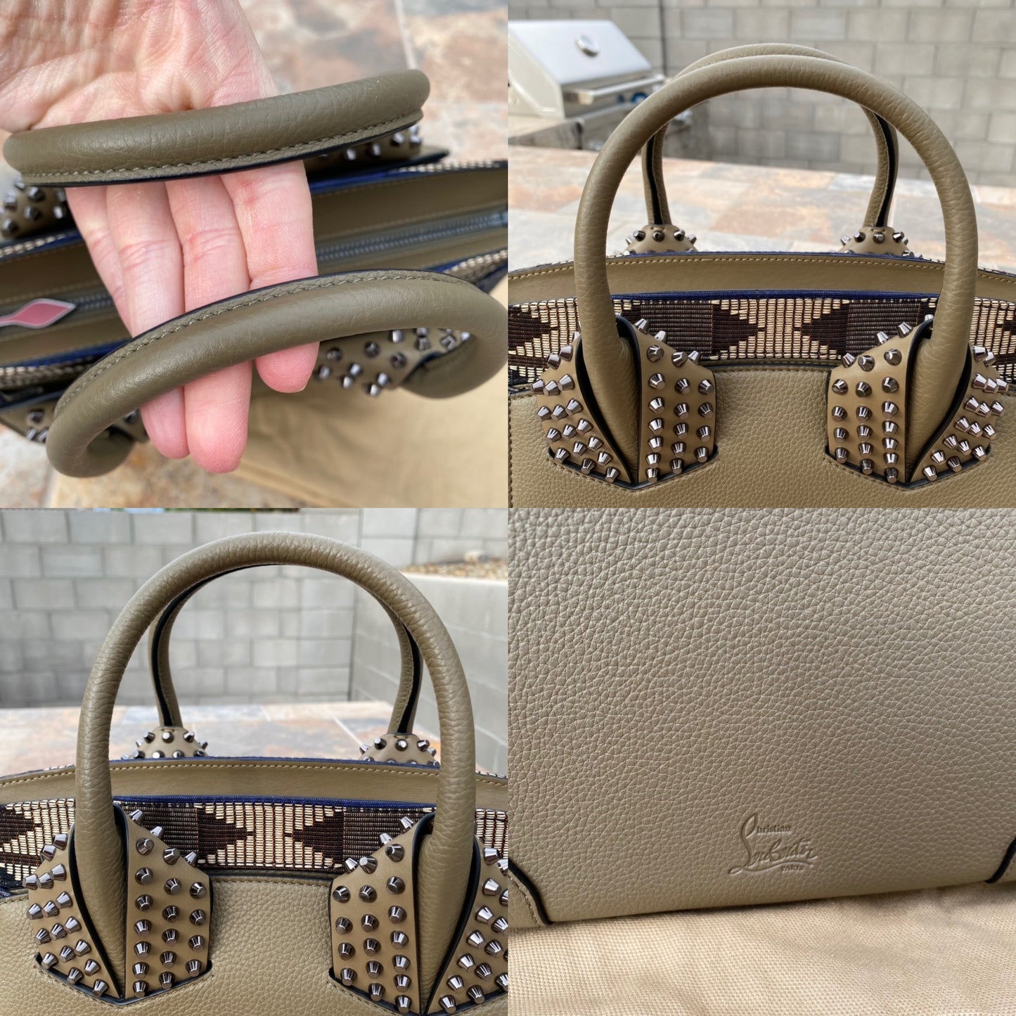 Christian Louboutin Eloise Pattern Satchel