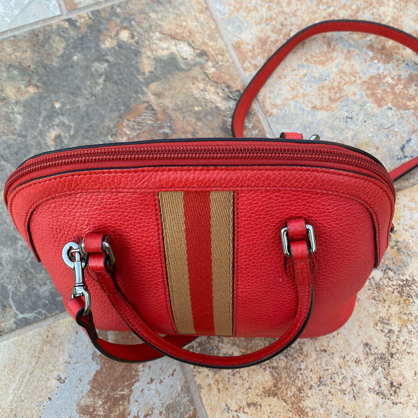 Gucci Mini Web Dome Shoulder Bag