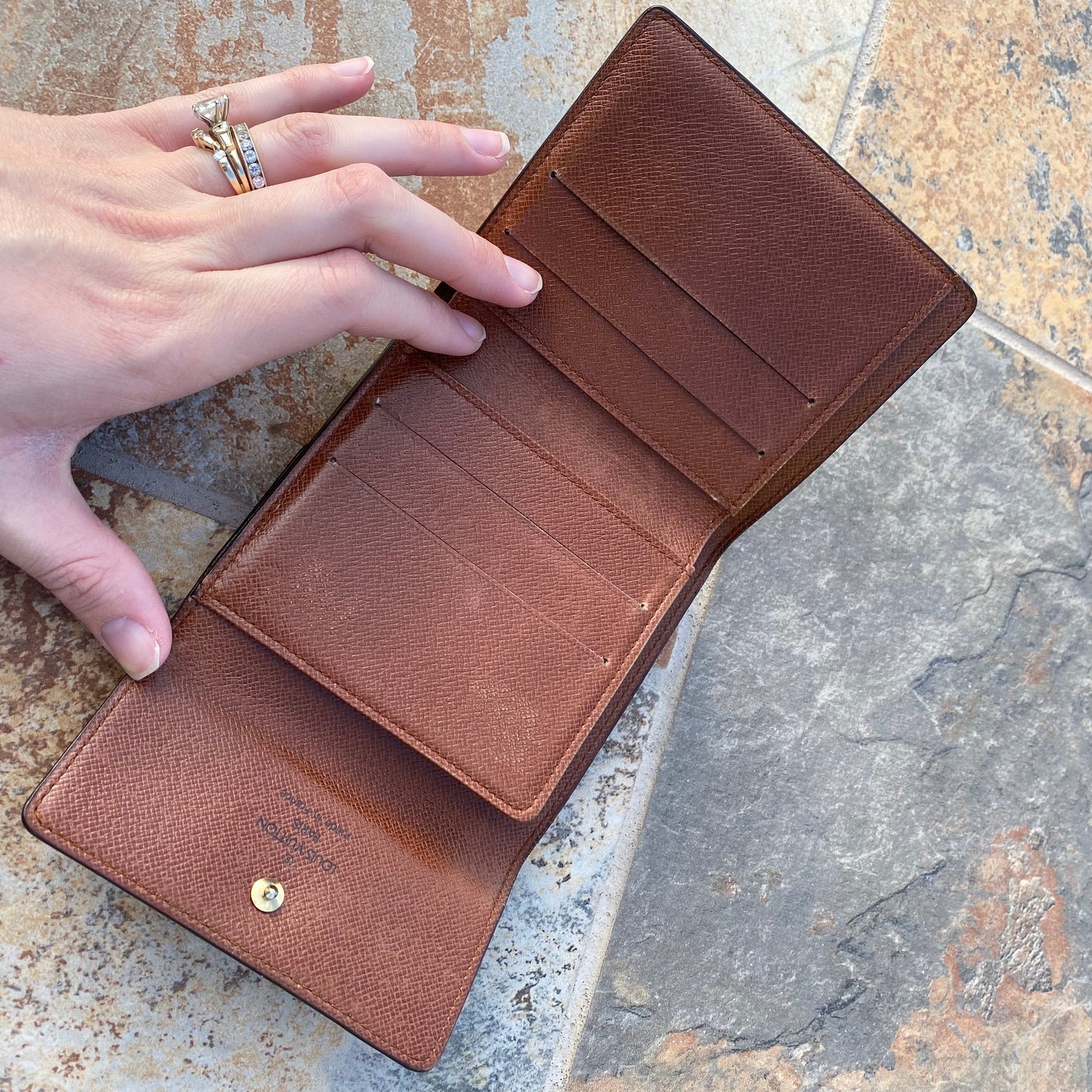 Louis Vuitton Vintage Monogram Elise Wallet