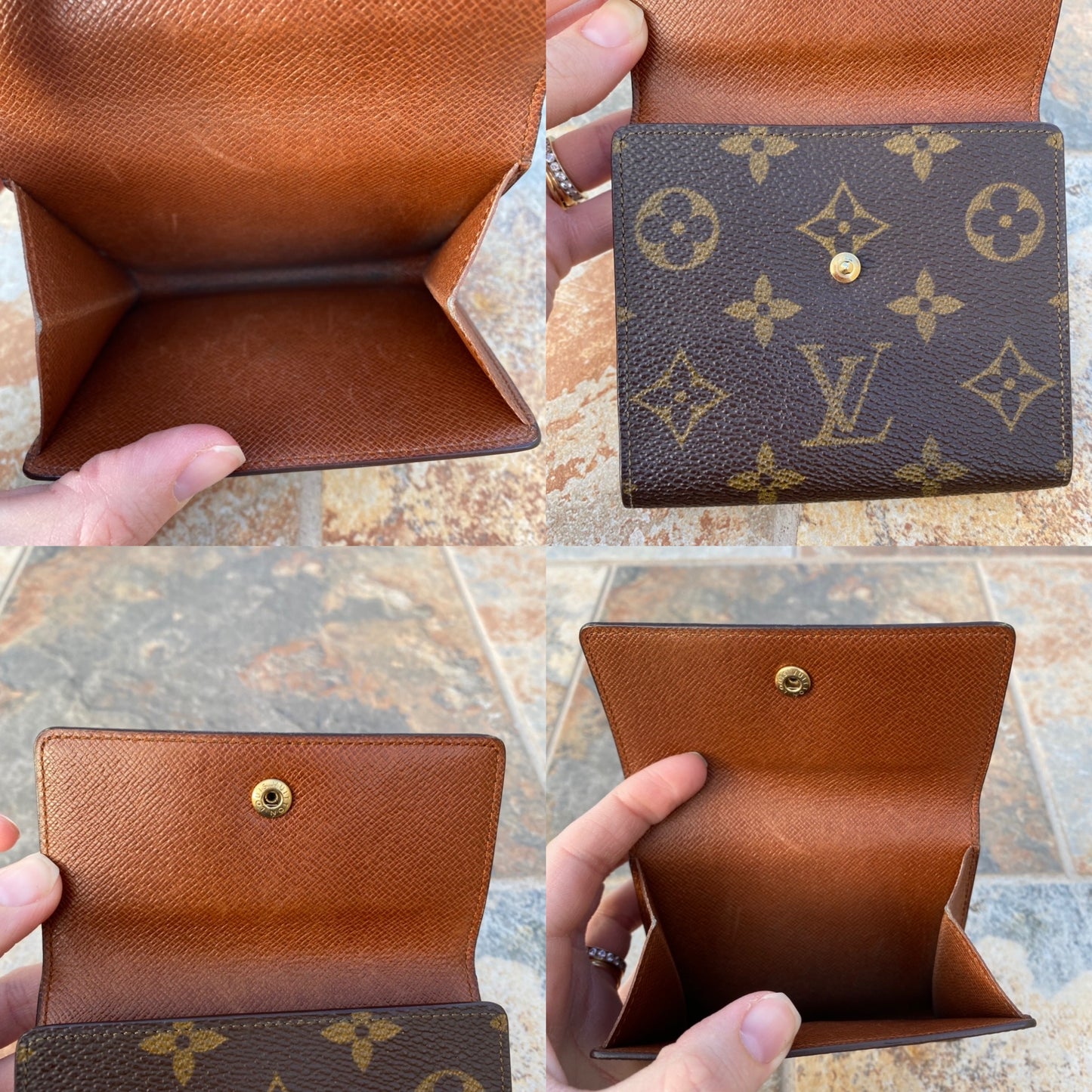 Louis Vuitton Vintage Monogram Elise Wallet
