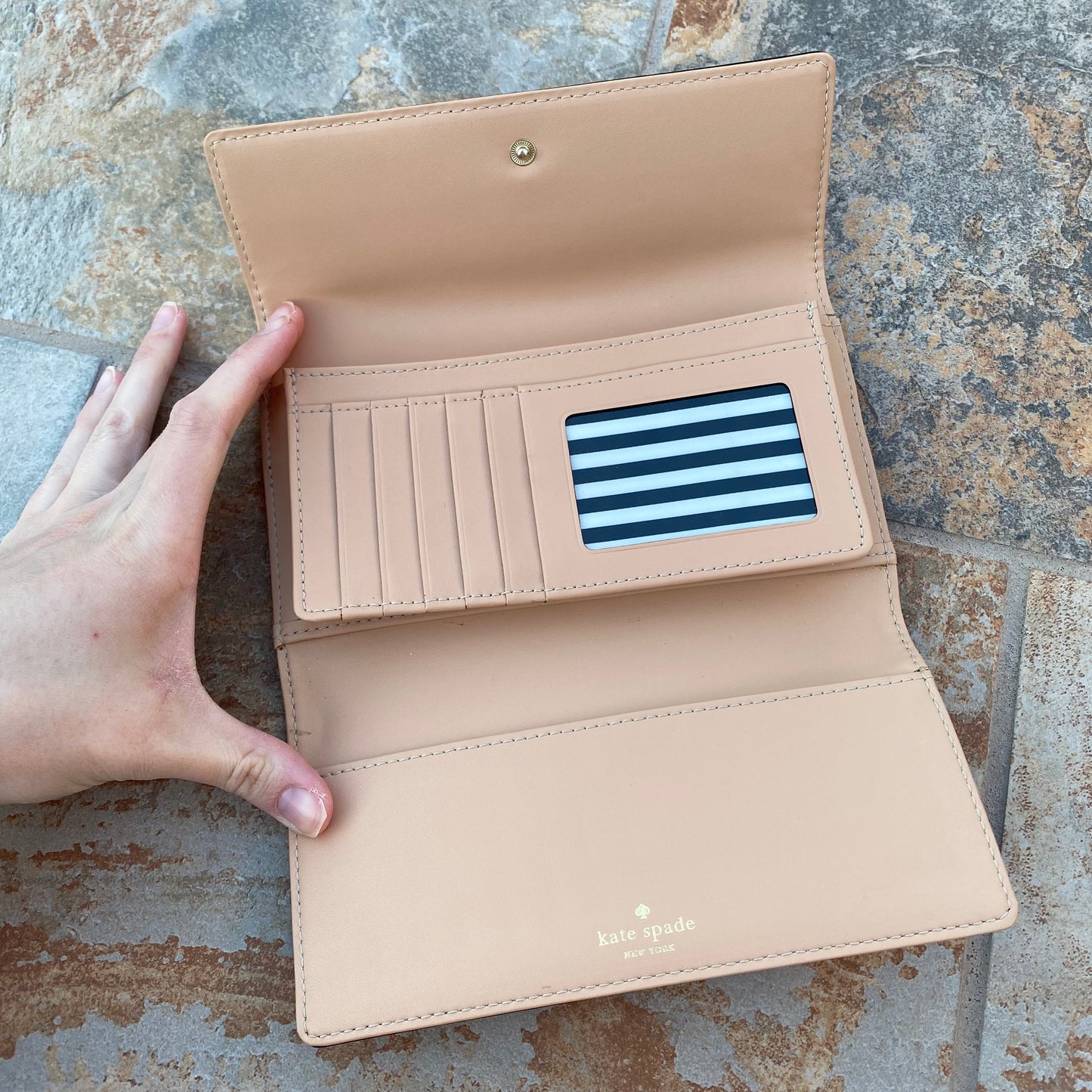 Kate Spade New York Pebbled Leather Continental Wallet