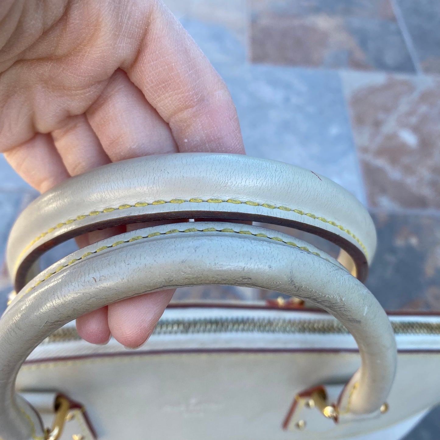 Louis Vuitton Suhali Lockit GM Satchel