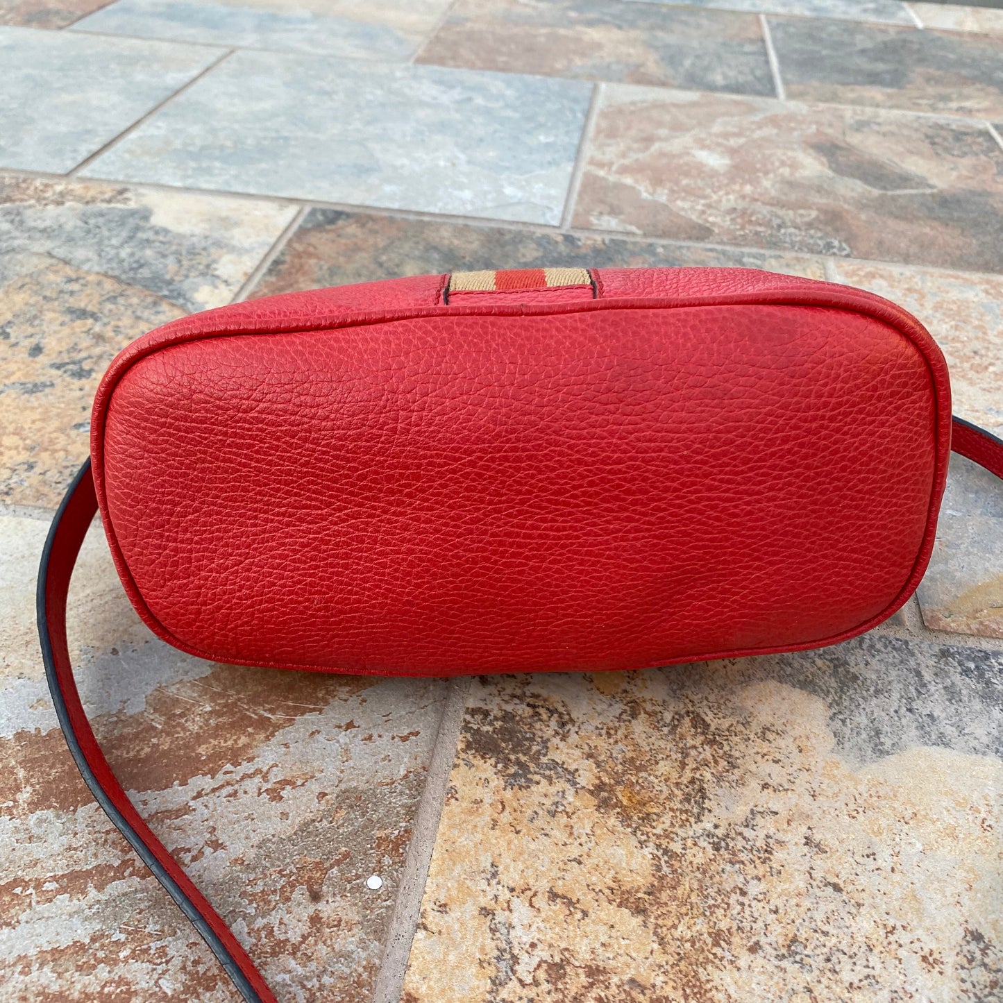 Gucci Mini Web Dome Shoulder Bag