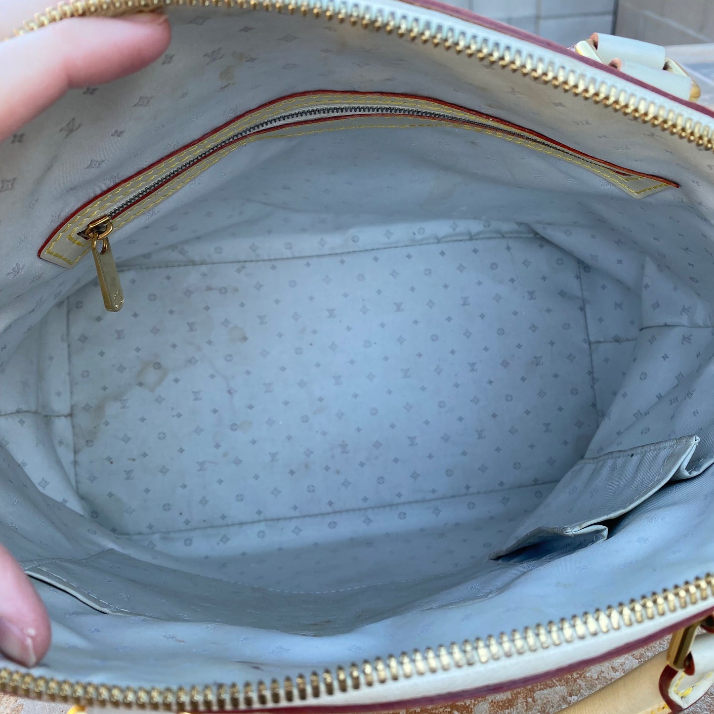 Louis Vuitton Suhali Lockit GM Satchel