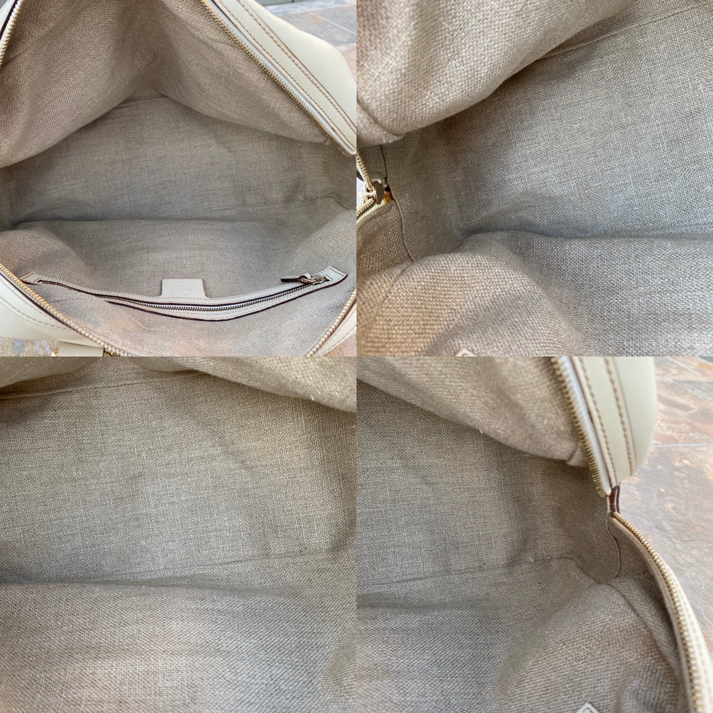 Gucci Bamboo Leather Vintage Boston Satchel