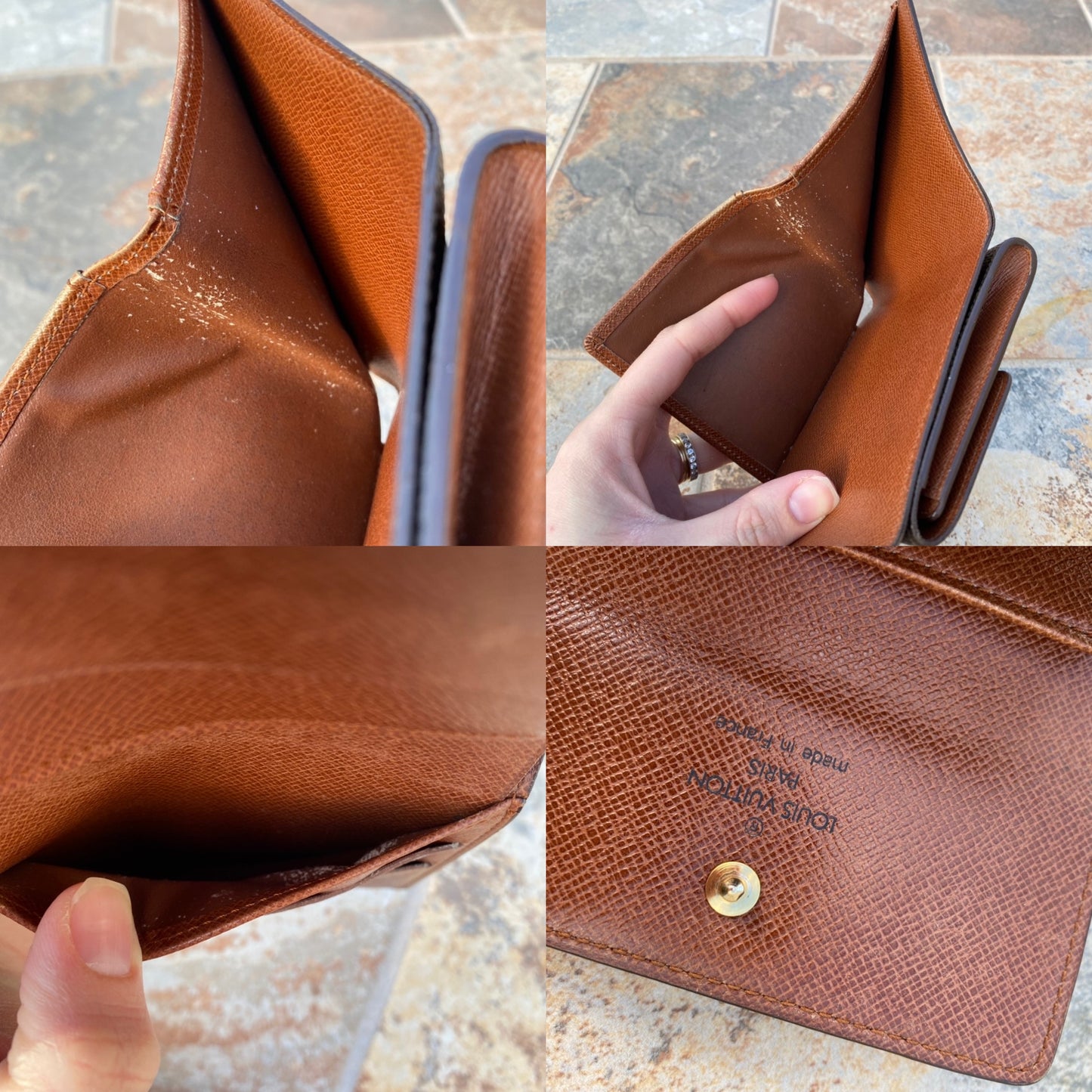 Louis Vuitton Vintage Monogram Elise Wallet