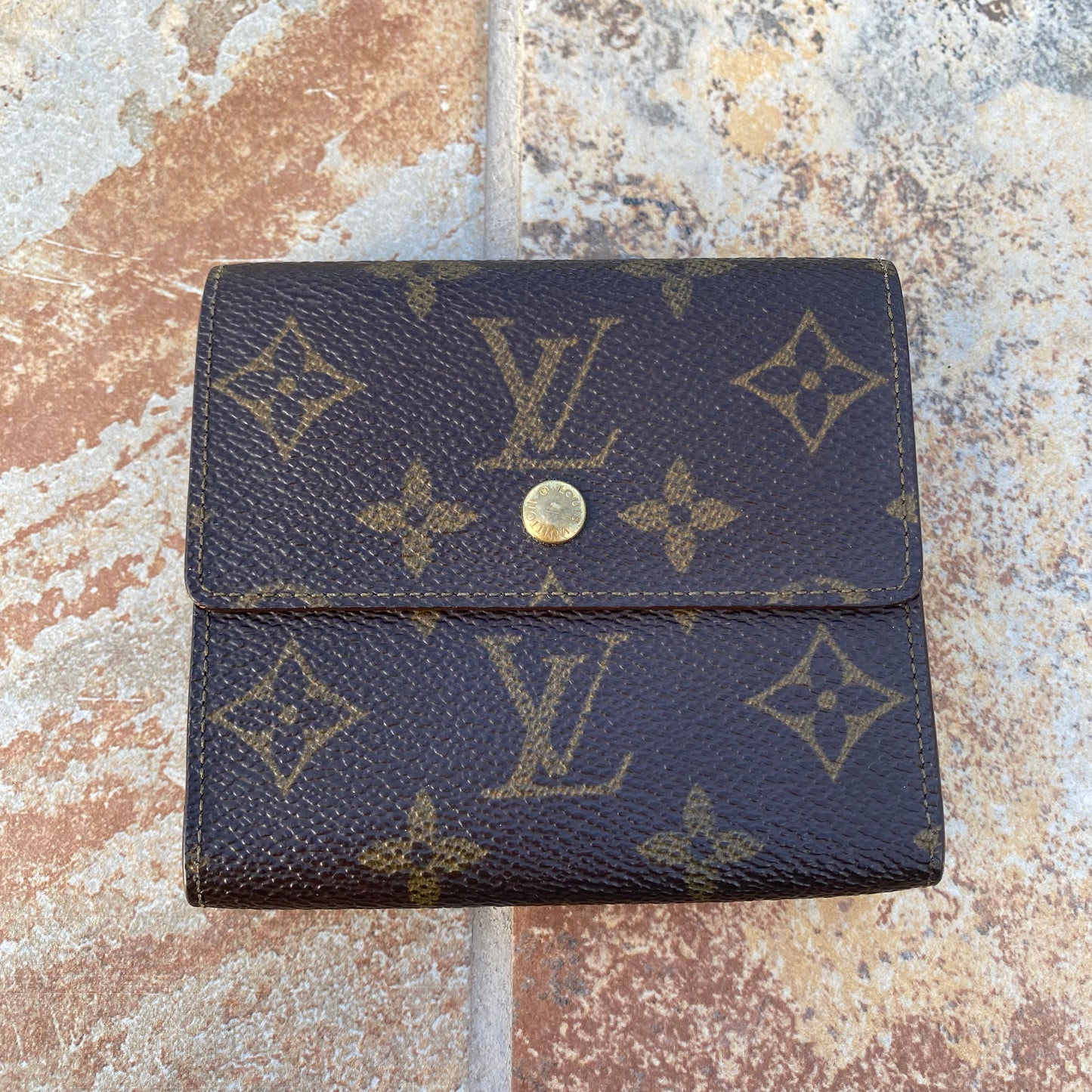 Louis Vuitton Vintage Monogram Elise Wallet