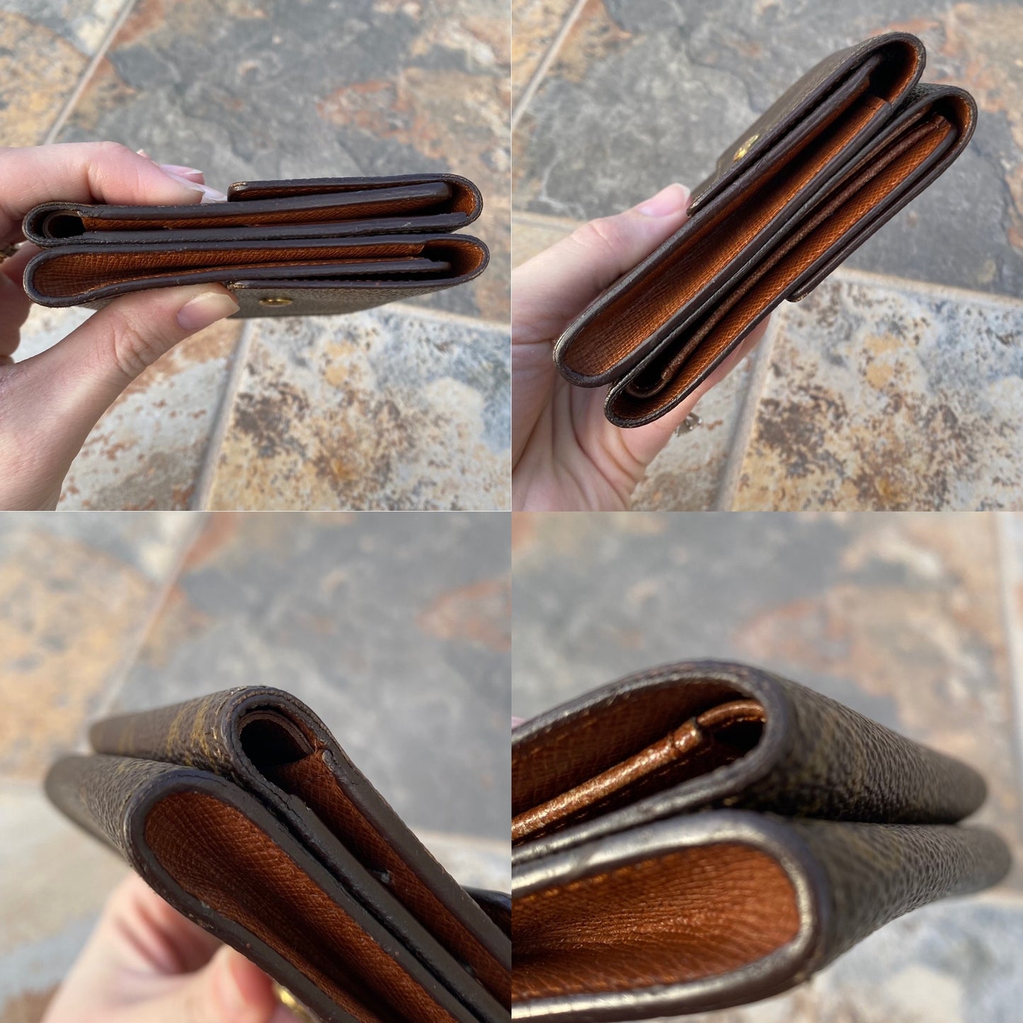 Louis Vuitton Vintage Monogram Elise Wallet