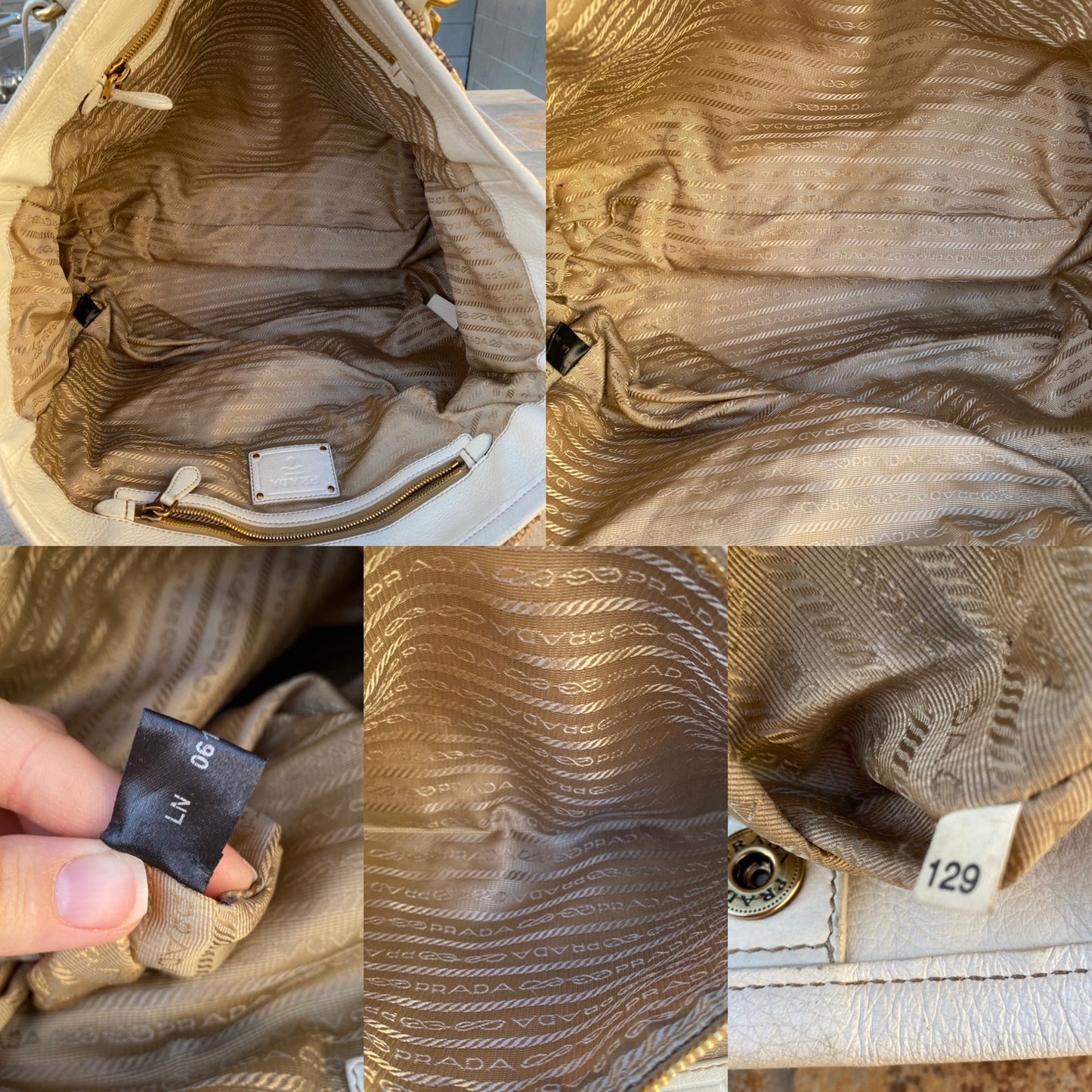 Prada Python Pitone Hobo Tote