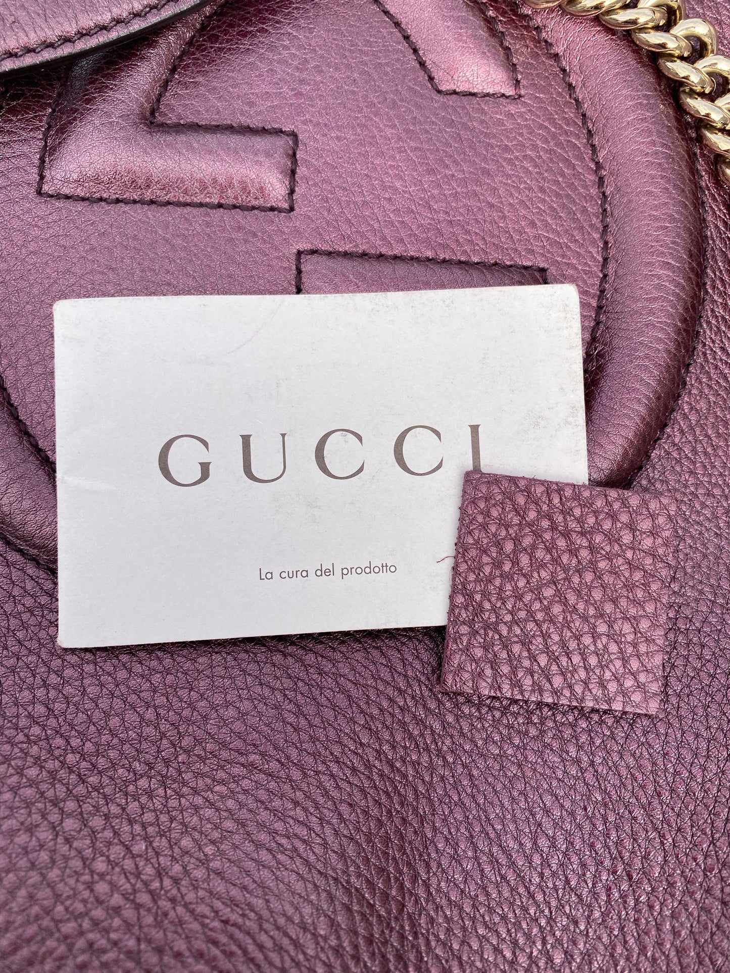 Gucci Medium Soho Chain Shoulder Bag