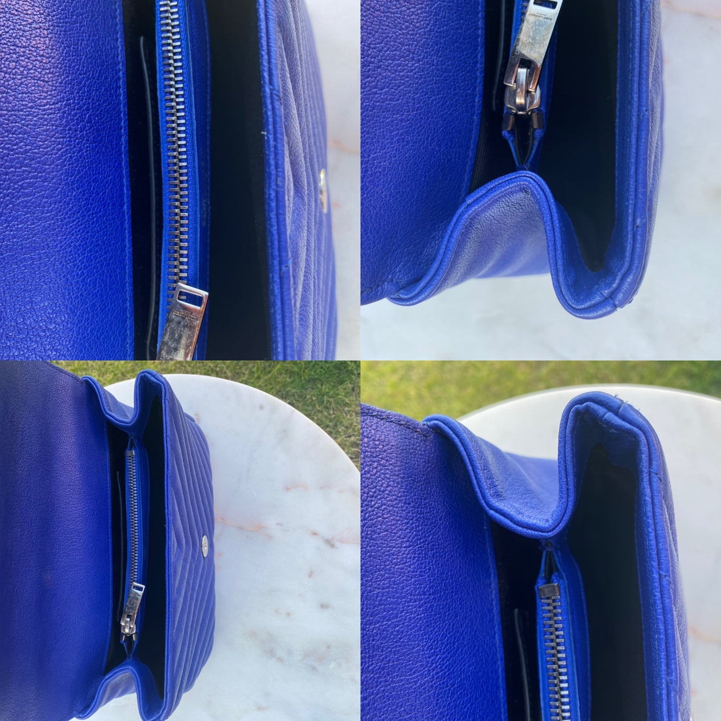 Saint Laurent YSL Medium Matelasse College Bag