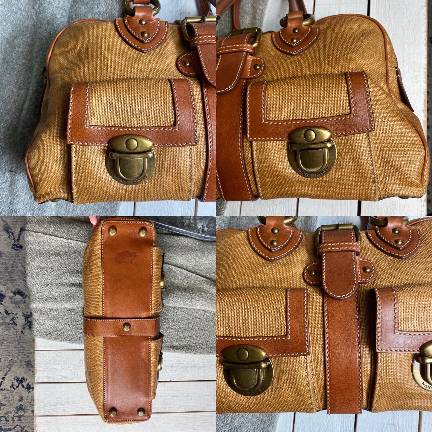 Marc Jacobs Vintage Blake Venetia Belt Satchel