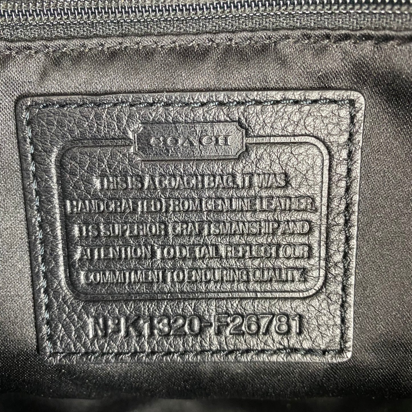 Coach Taylor Leather Marin Flap Satchel