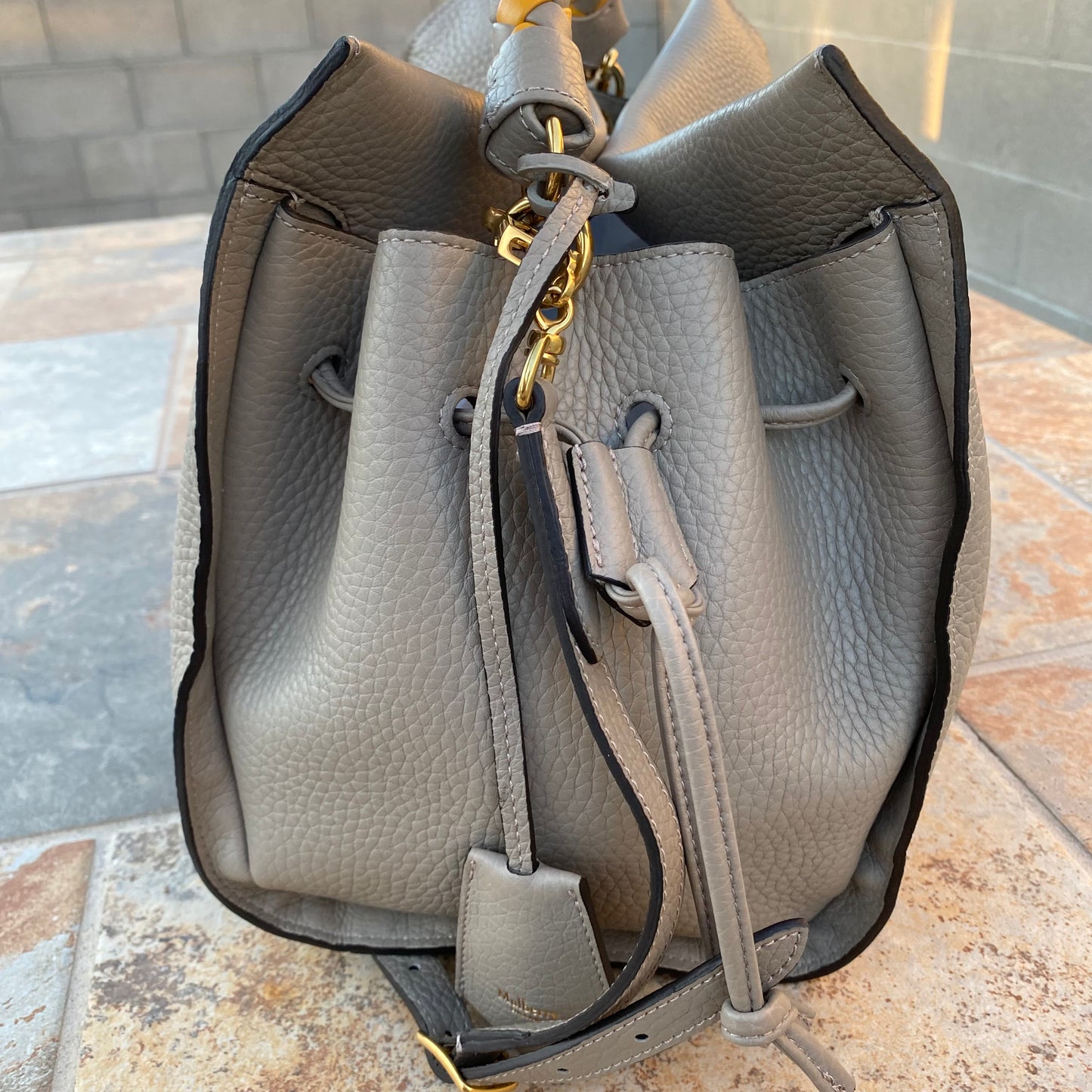 Mulberry Iris Large Leather Shoulder Bag