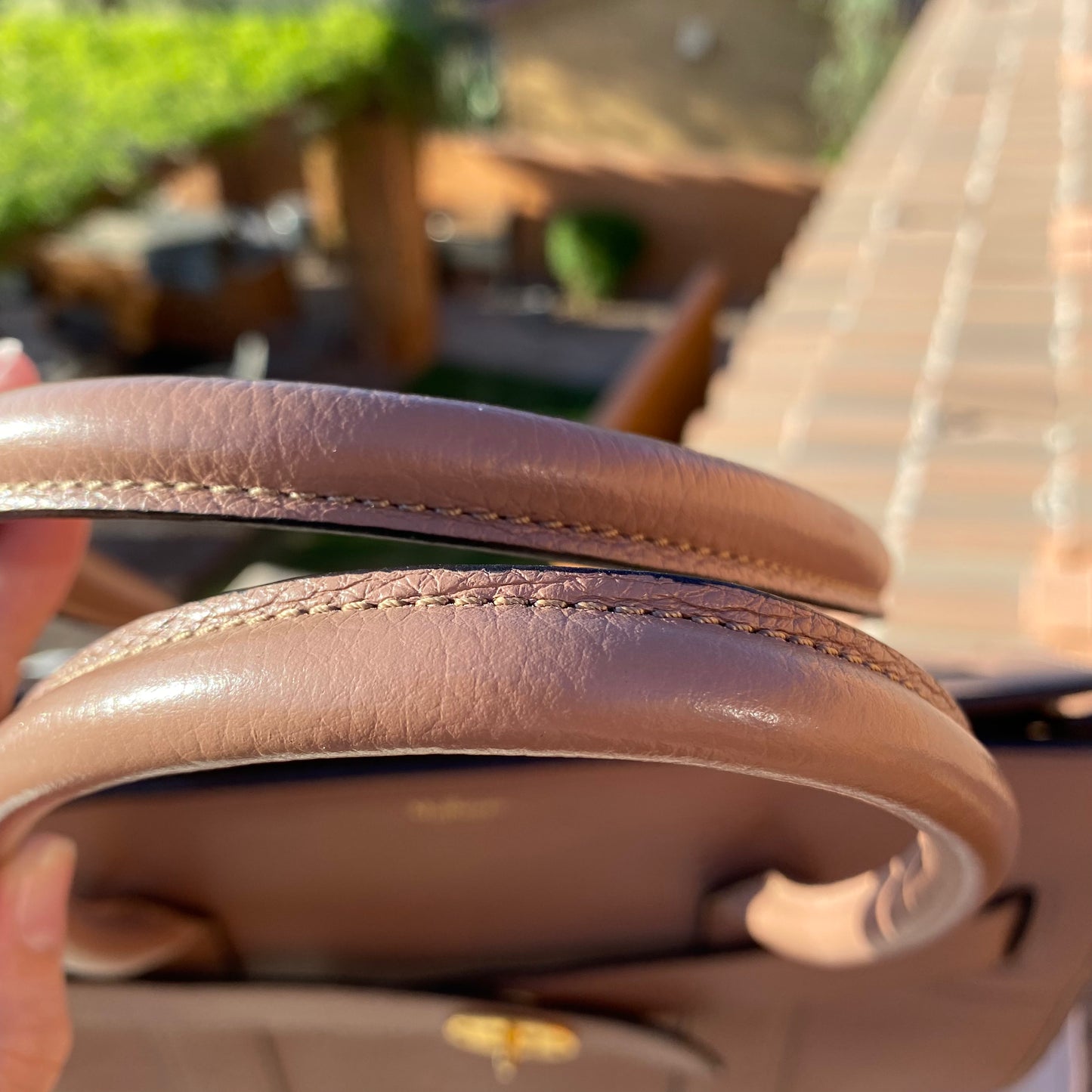 Mulberry Classic Grain Small Bayswater Zip Tote