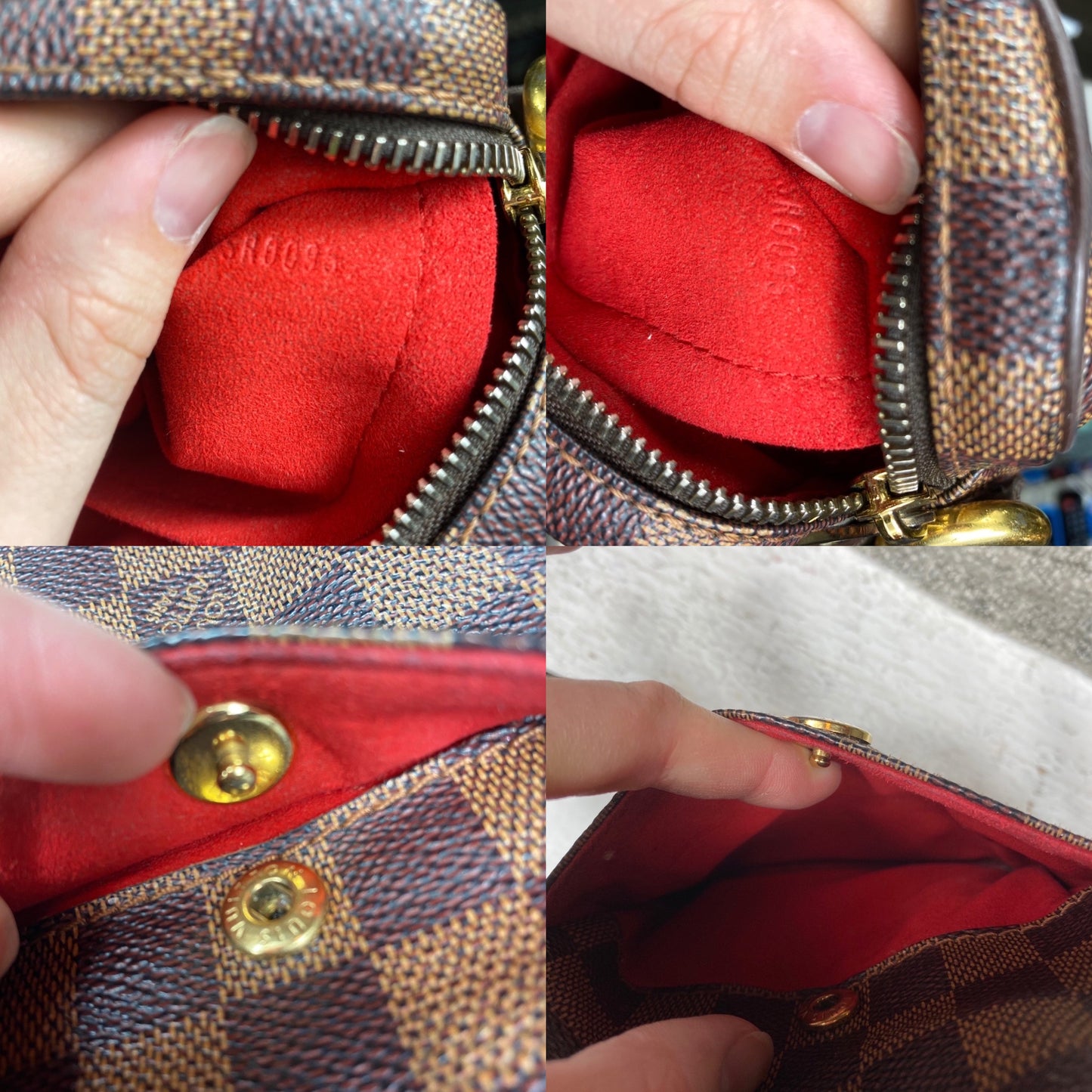 Louis Vuitton Damier Ebene Rift Crossbody