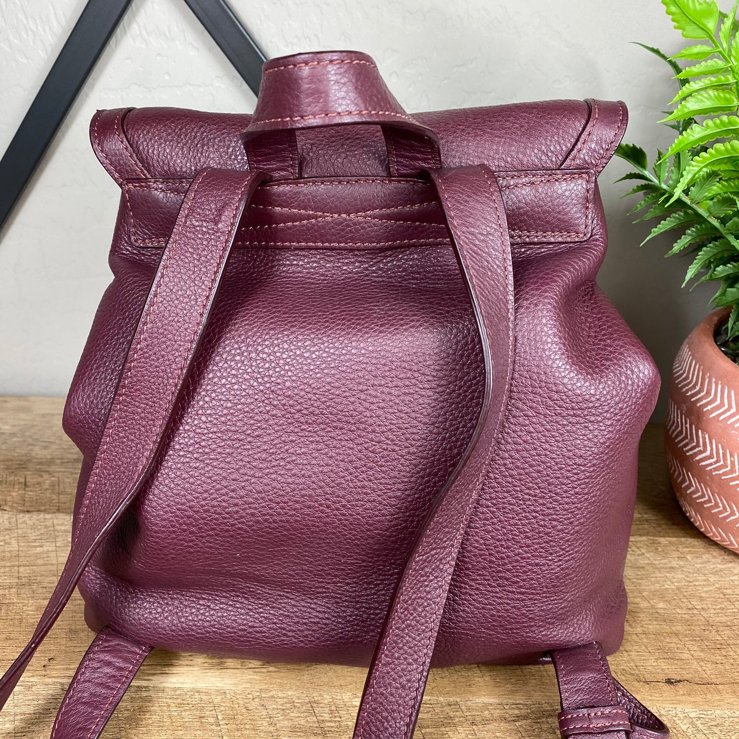 Marc Jacobs Take Your Marc Leather Backpack