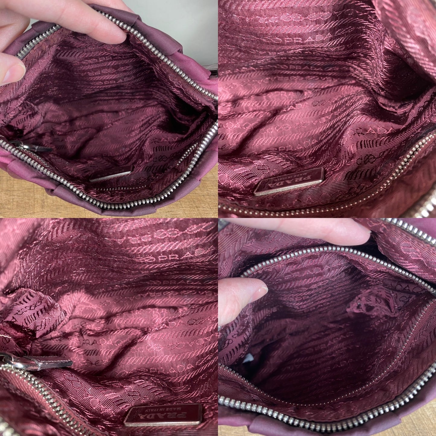 Prada Nylon Ombre Handbag