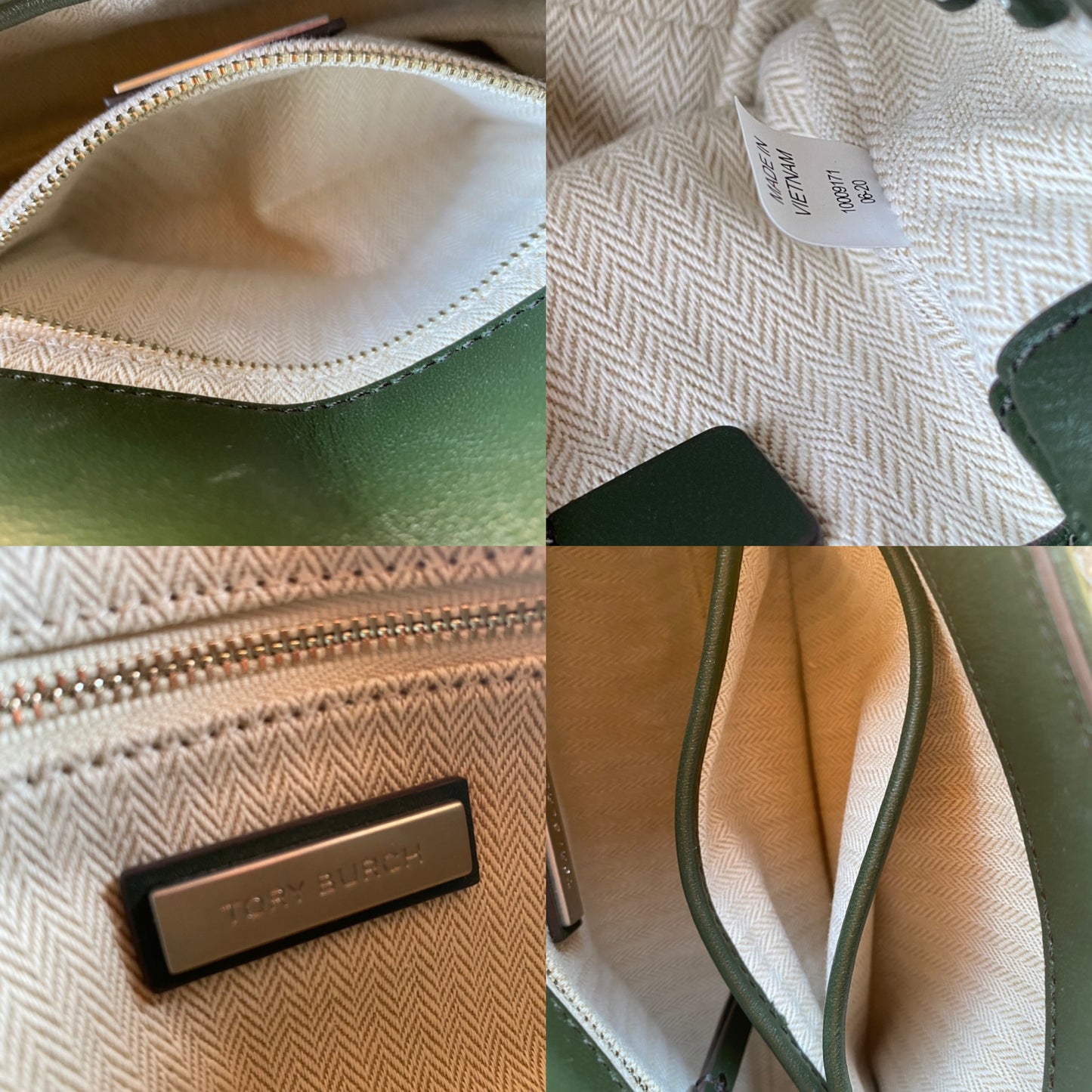 Tory Burch Kira Chevron Convertible Chain Crossbody