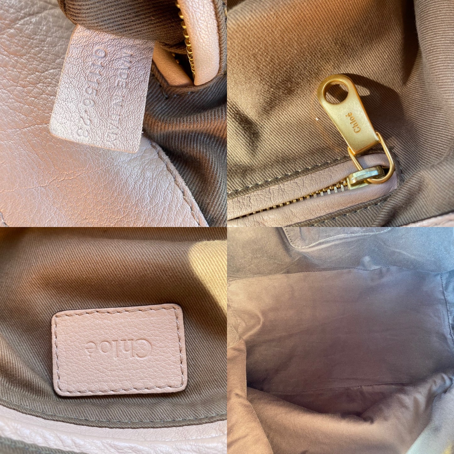 Chloé Python New Marcie Tote